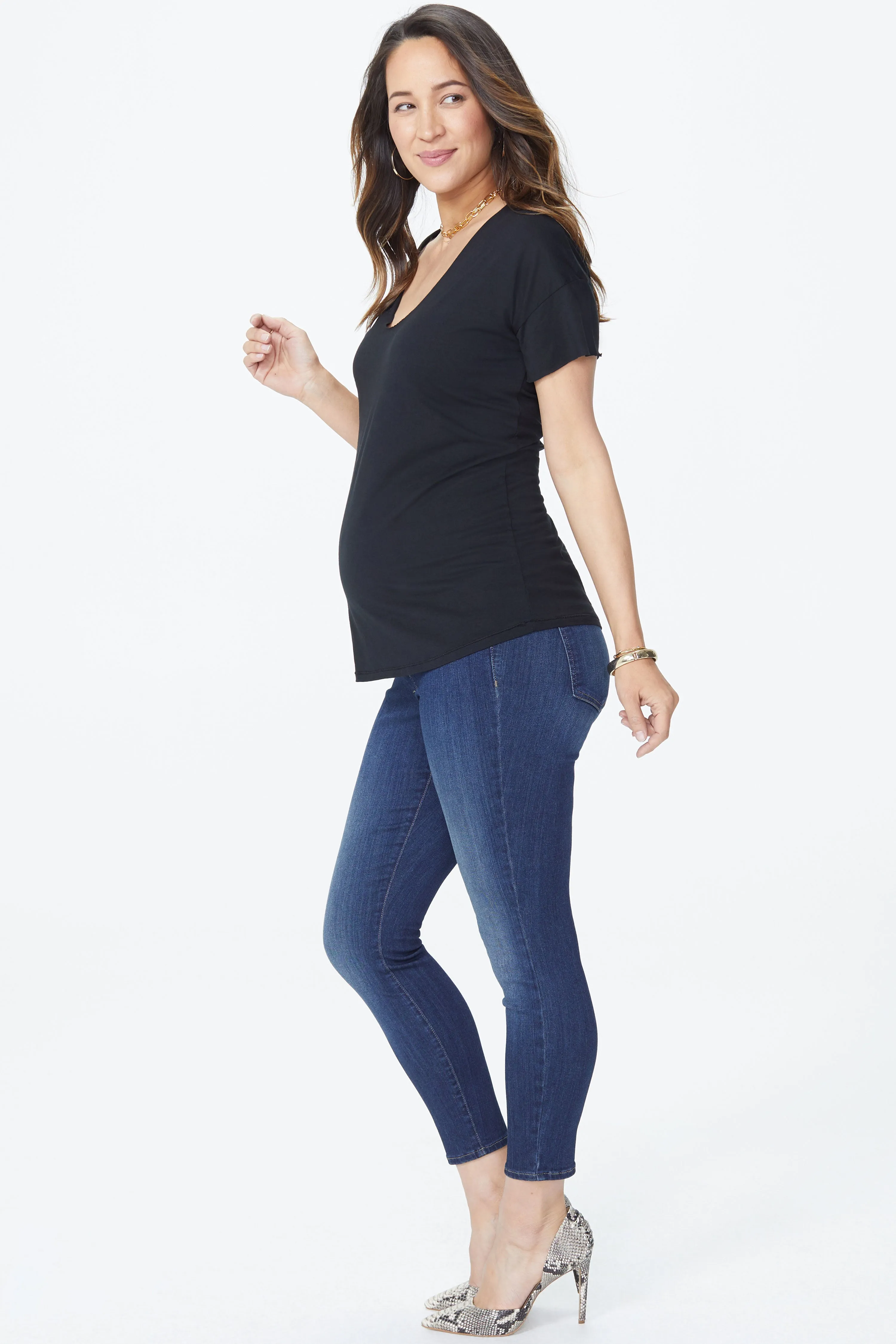 Ami Skinny Ankle Maternity Jeans - Big Sur sold by NYDJ product image thumbnail 2