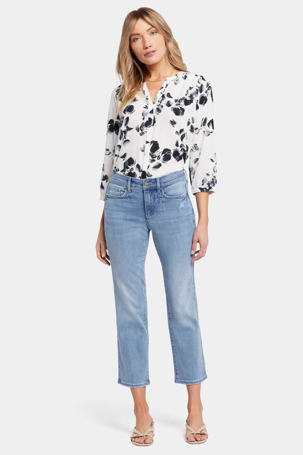 Marilyn Straight Ankle Jeans - Lakefront sold by NYDJ
