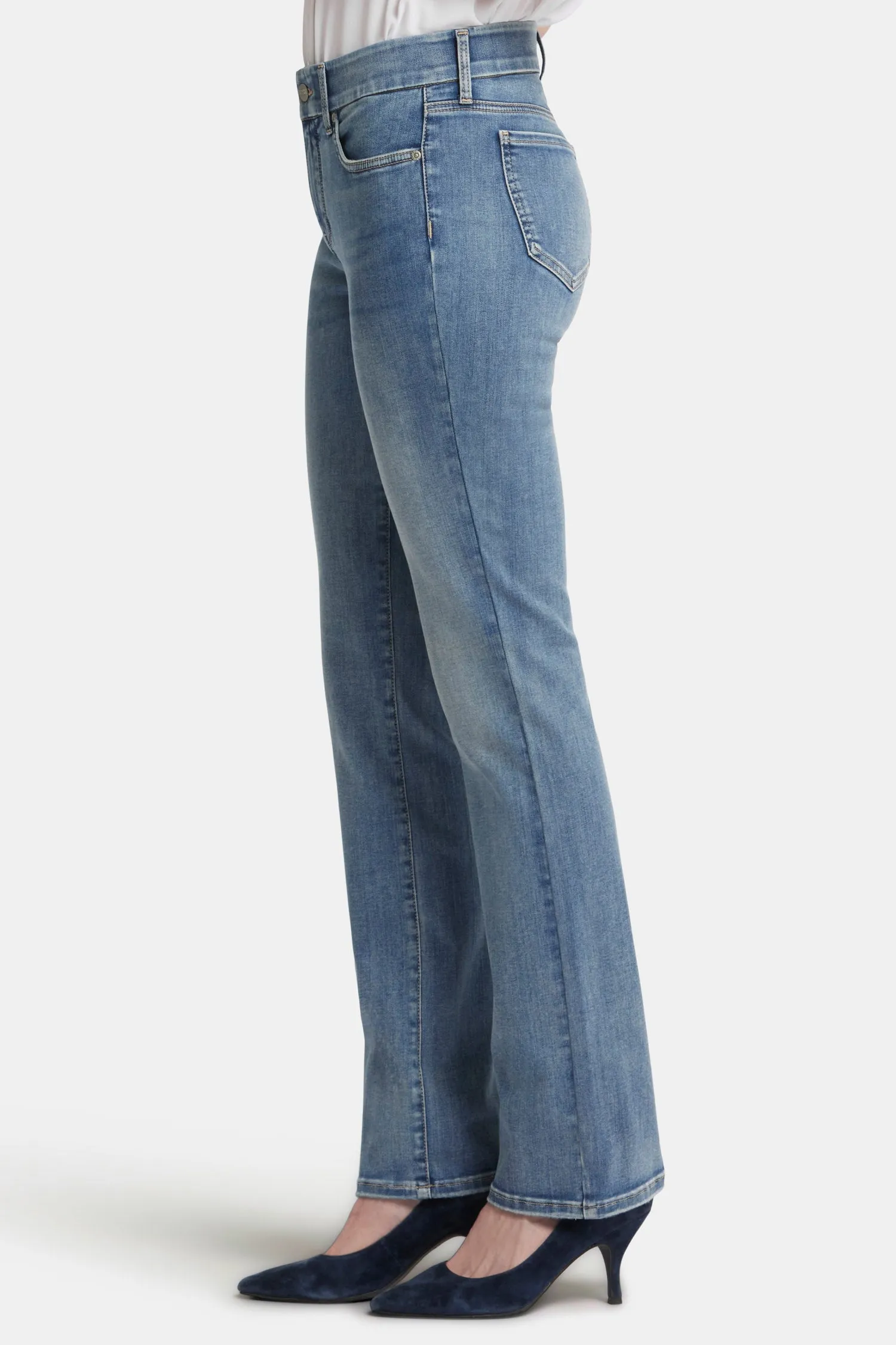 Waist-Match™ Marilyn Straight Jeans - Indigo Stream sold by NYDJ product image thumbnail 3