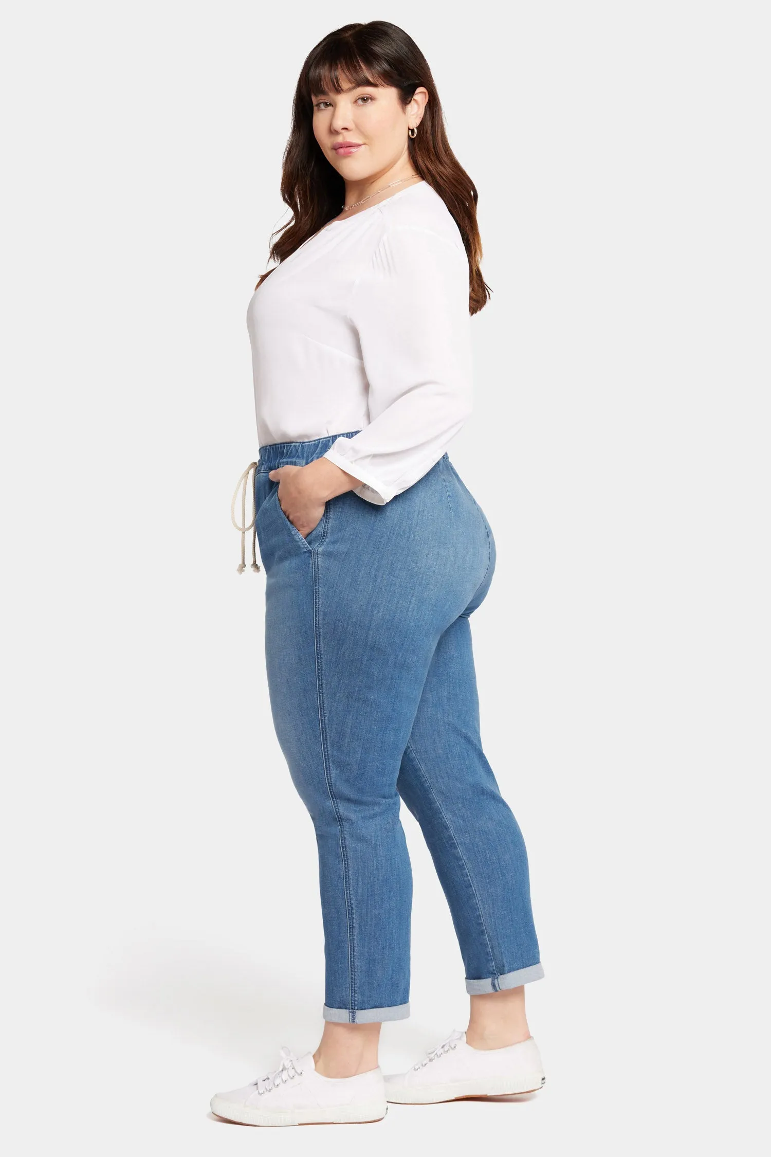 Slim Jogger Ankle Pants In Plus Size - Stunning sold by NYDJ product image thumbnail 5