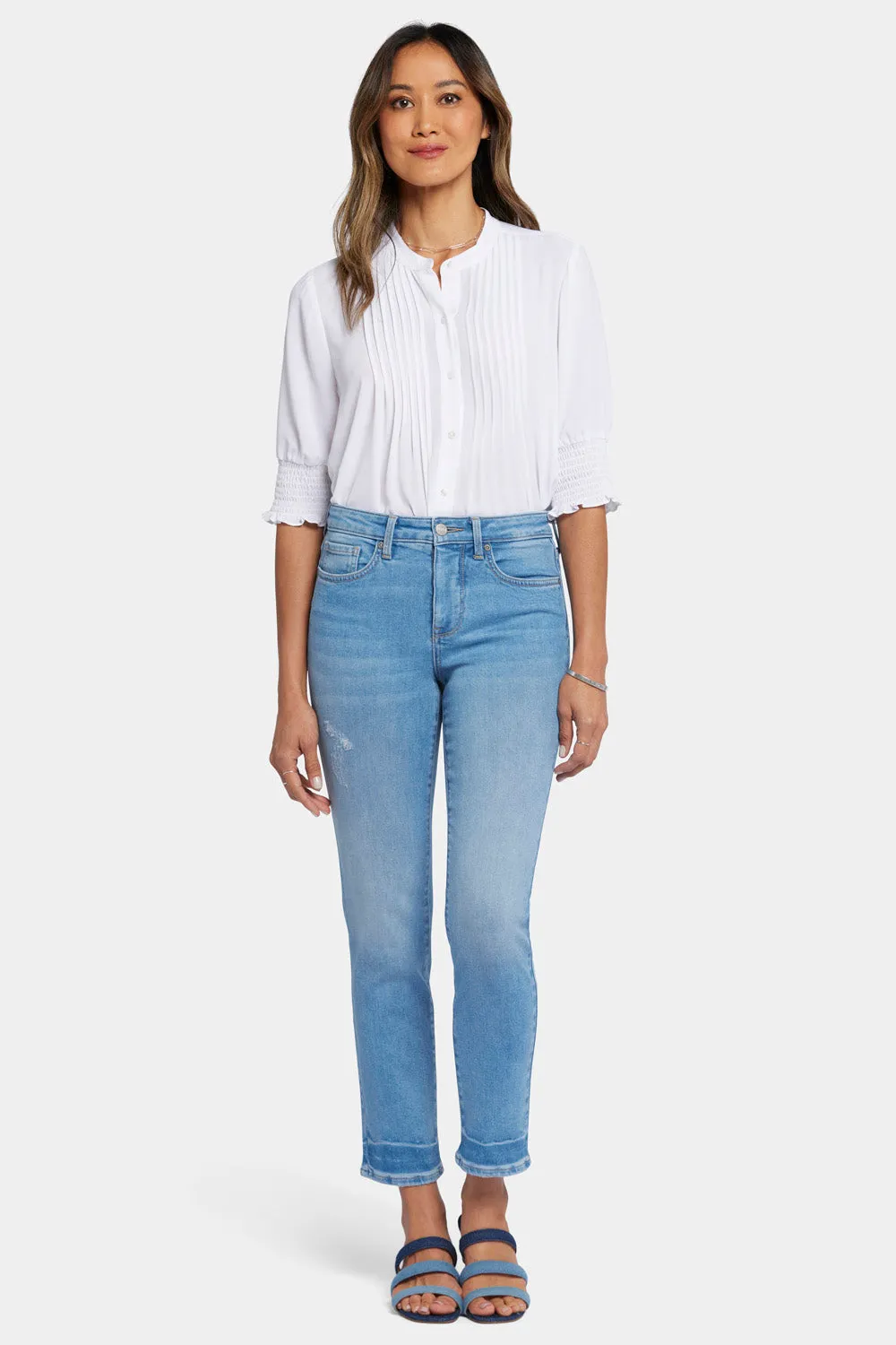 Sheri Slim Ankle Jeans - Riviera Sky sold by NYDJ