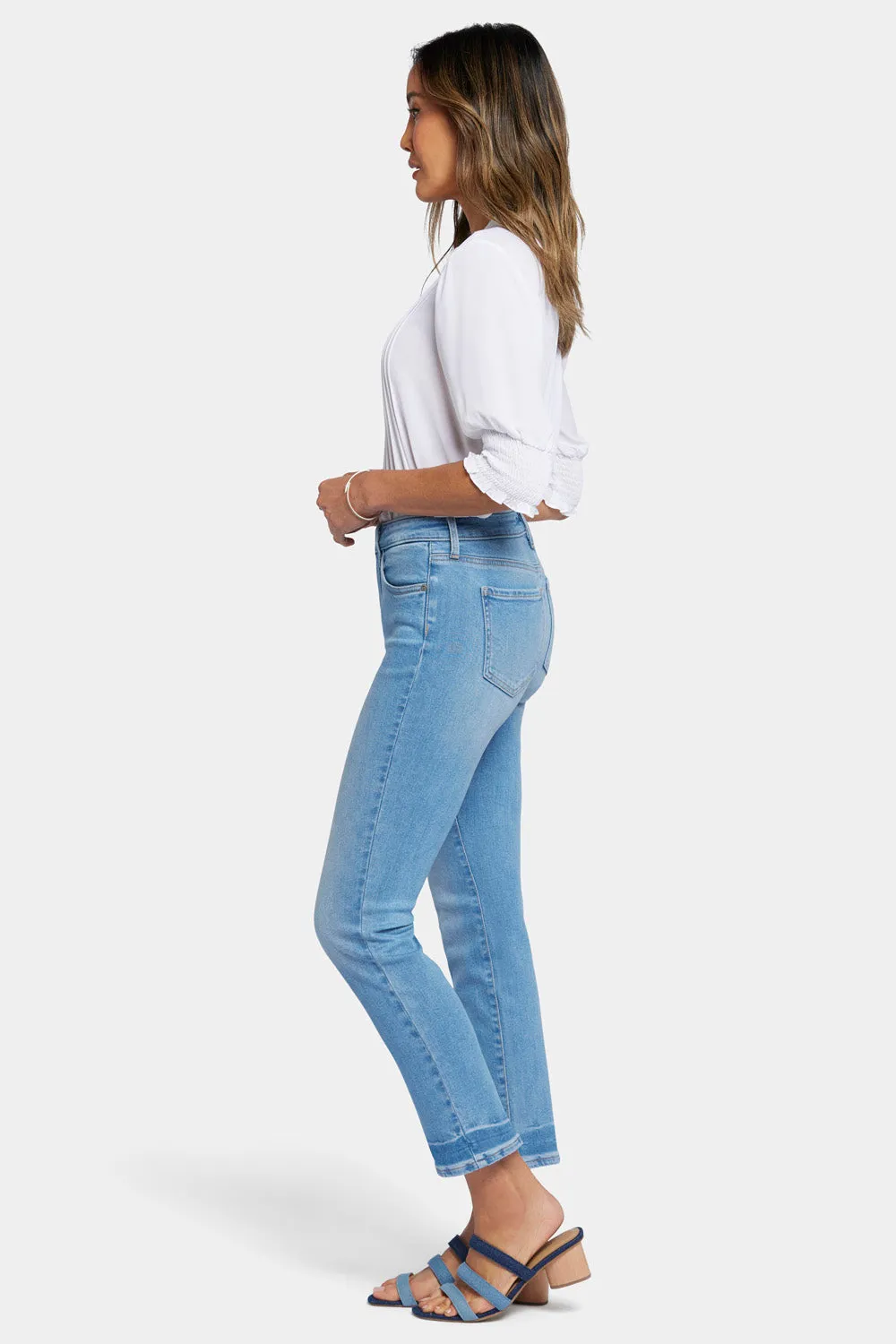 Sheri Slim Ankle Jeans - Riviera Sky sold by NYDJ product image thumbnail 5