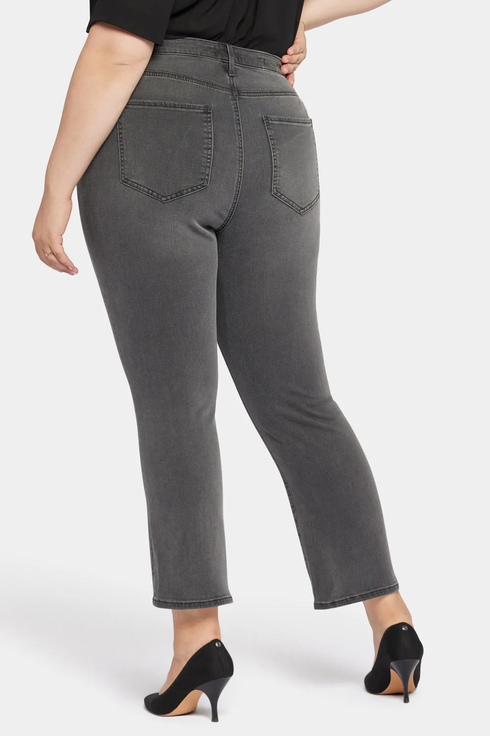 Slim Bootcut Ankle Jeans In Plus Size - Destiny sold by NYDJ product image thumbnail 2