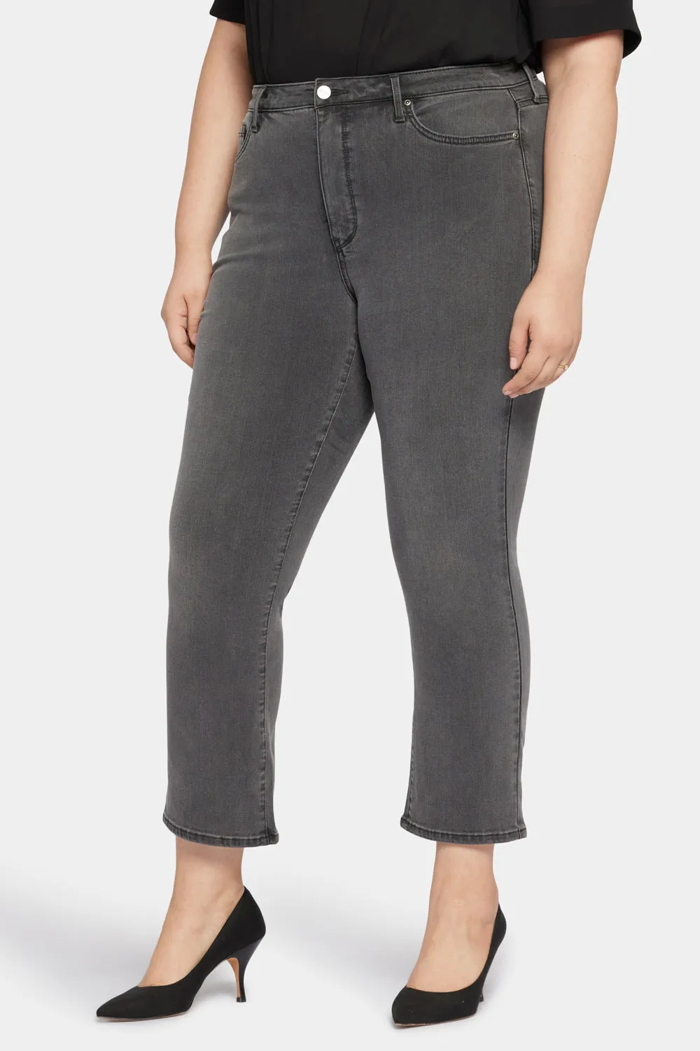 Slim Bootcut Ankle Jeans In Plus Size - Destiny sold by NYDJ product image thumbnail 3