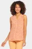 Sleeveless Pintuck Blouse - Morning Glory sold by NYDJ