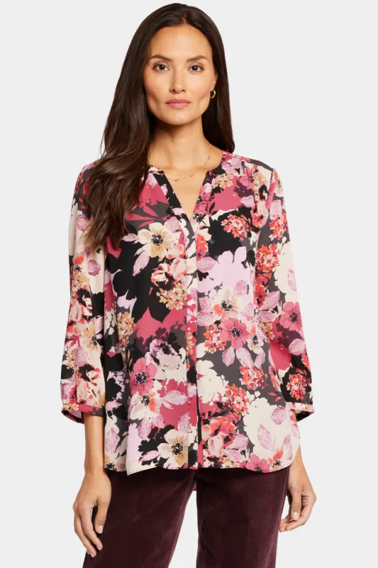 Pintuck Blouse - Helena sold by NYDJ