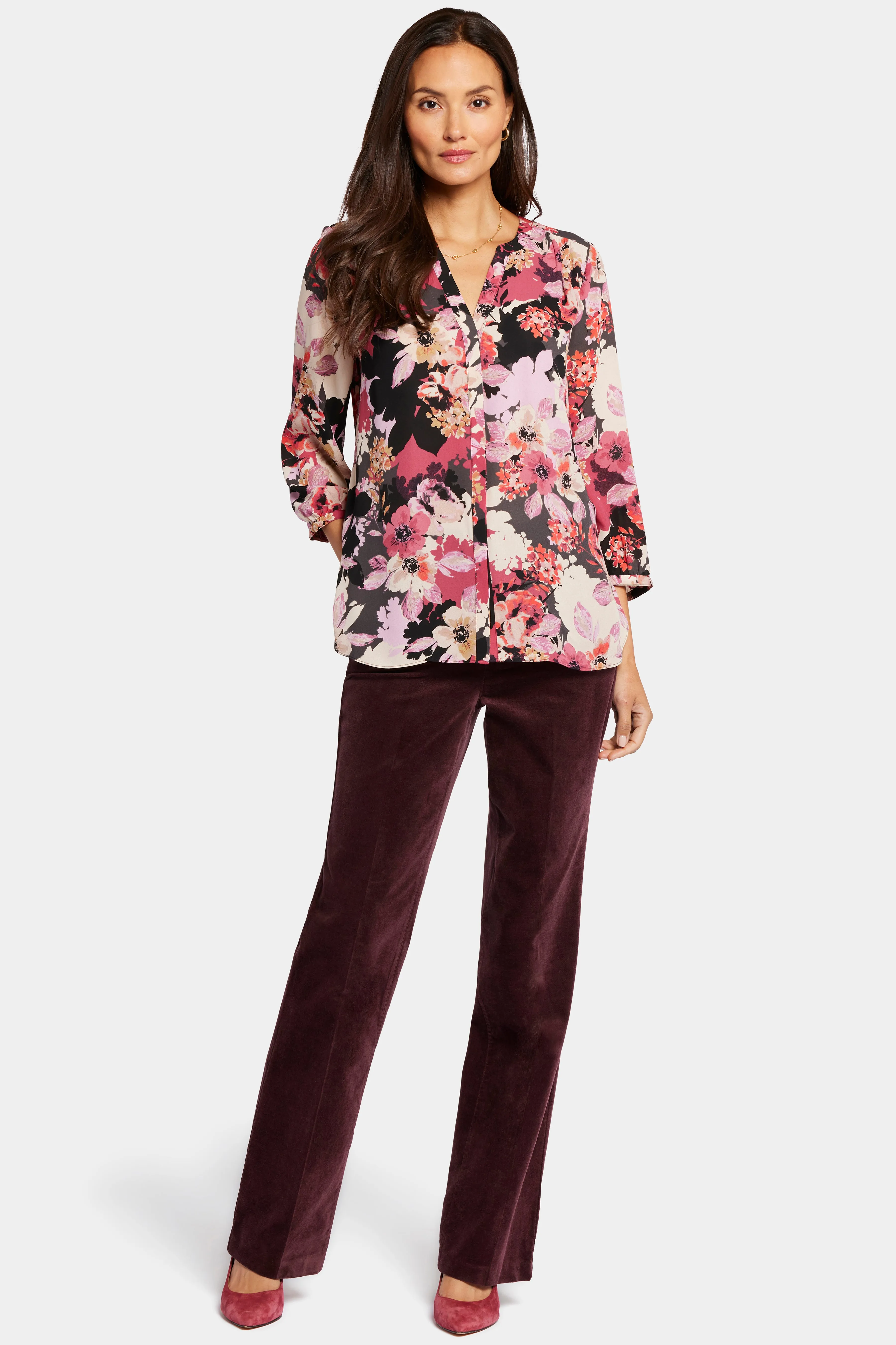 Pintuck Blouse - Helena sold by NYDJ product image thumbnail 5