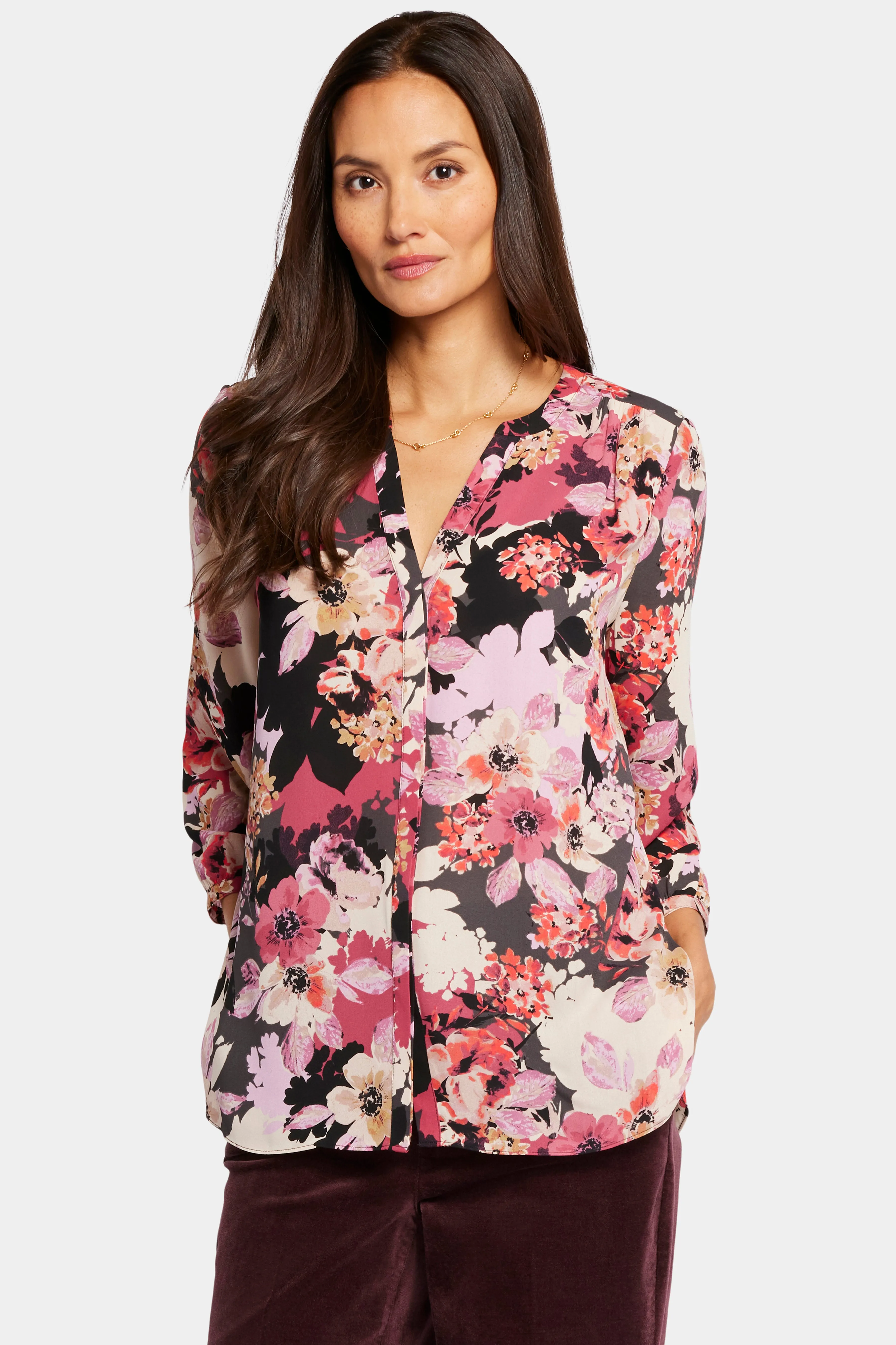 Pintuck Blouse - Helena sold by NYDJ product image thumbnail 4