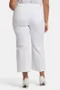 Teresa Wide Leg Ankle Jeans in Plus Size - Optic White sold by NYDJ