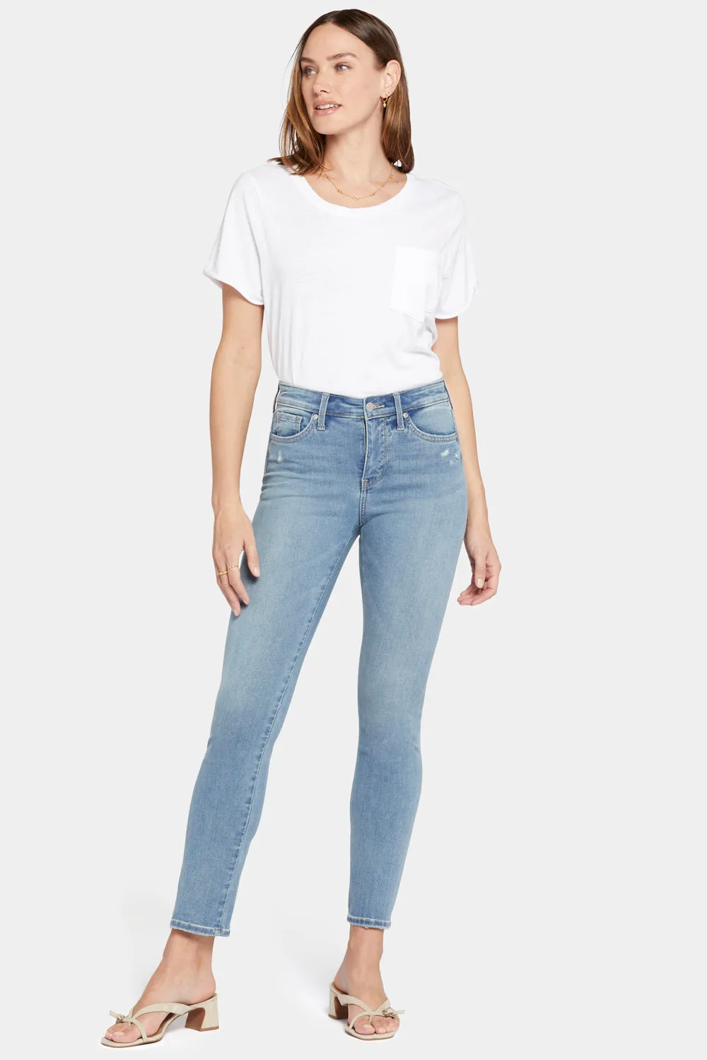 Le Silhouette Sheri Slim Jeans - Angel sold by NYDJ product image thumbnail 5