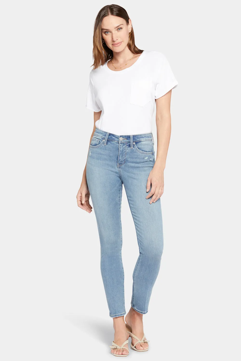 Le Silhouette Sheri Slim Jeans - Angel sold by NYDJ product image thumbnail 2