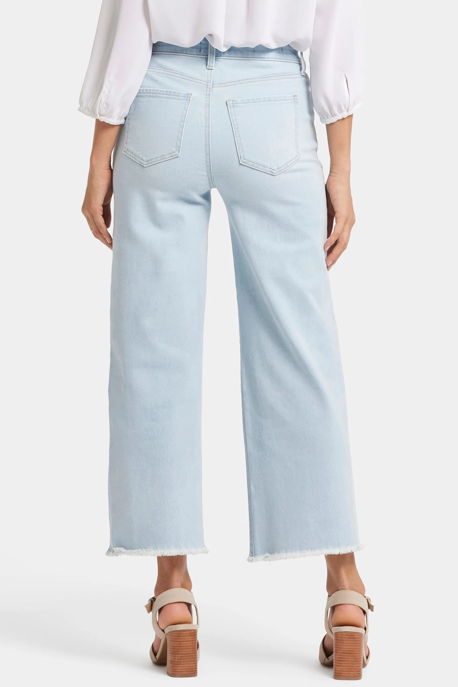 Teresa Wide Leg Ankle Jeans - Oceanfront sold by NYDJ product image thumbnail 2
