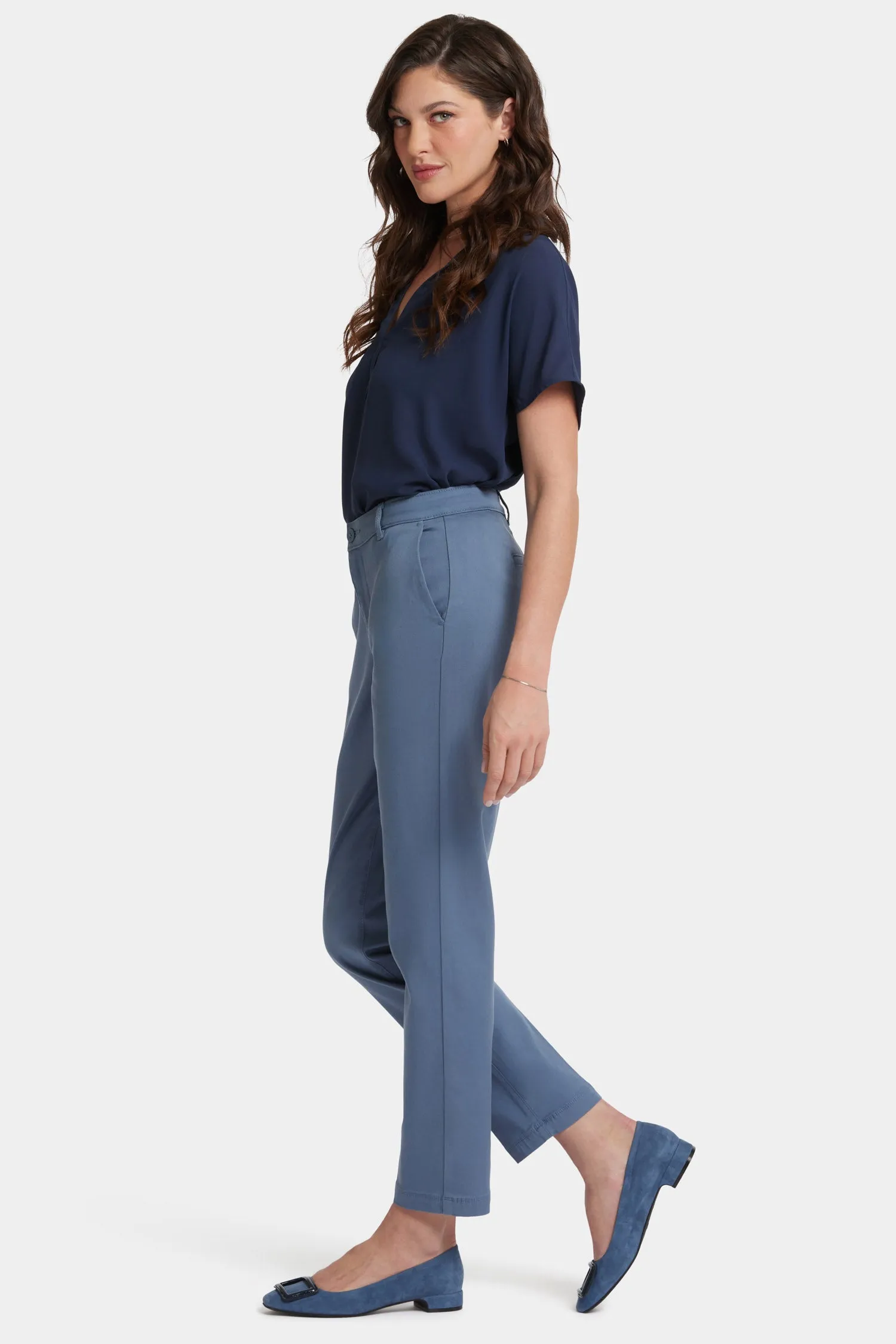 Sadie Slim Pants - Blue Stone sold by NYDJ product image thumbnail 5