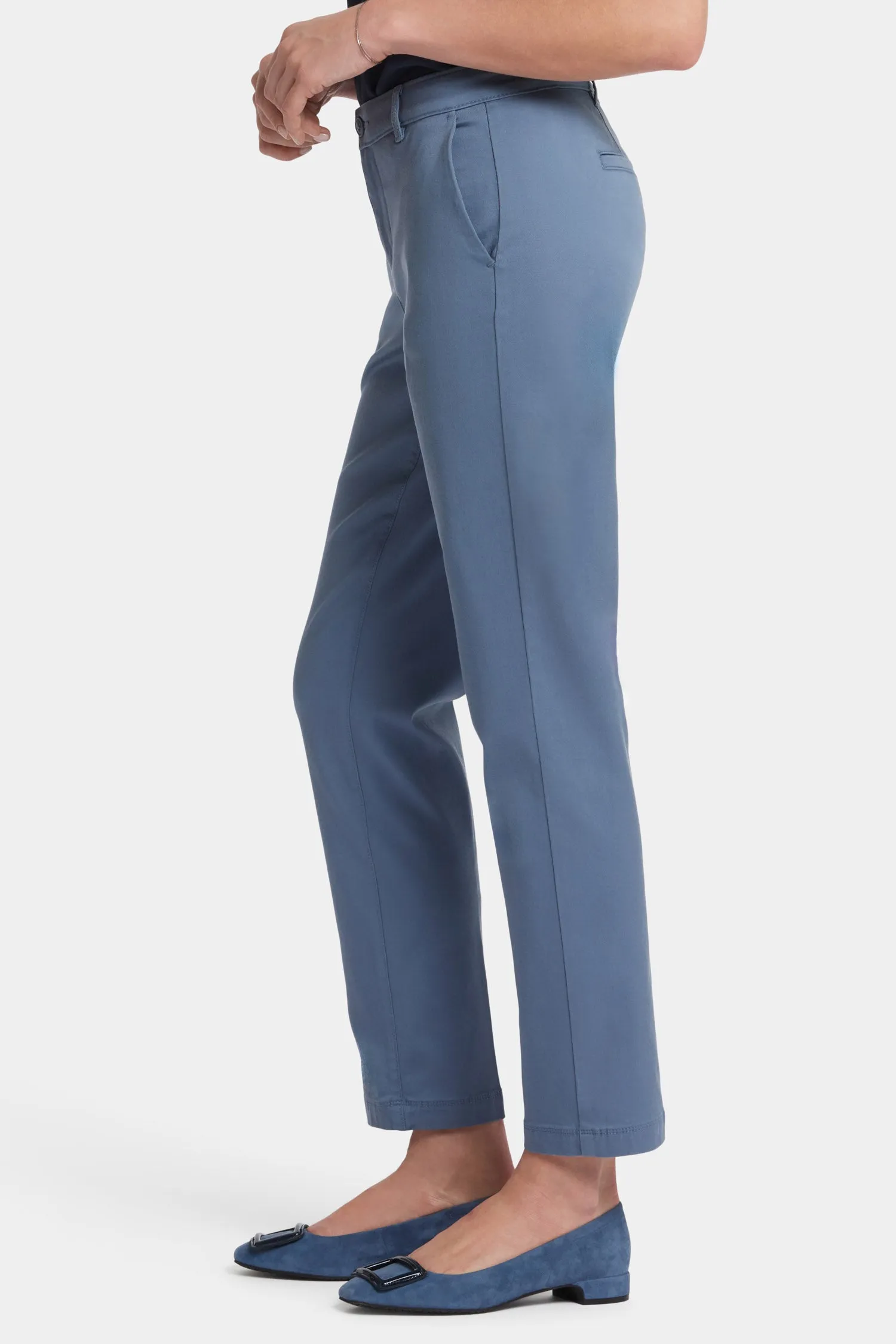 Sadie Slim Pants - Blue Stone sold by NYDJ product image thumbnail 3