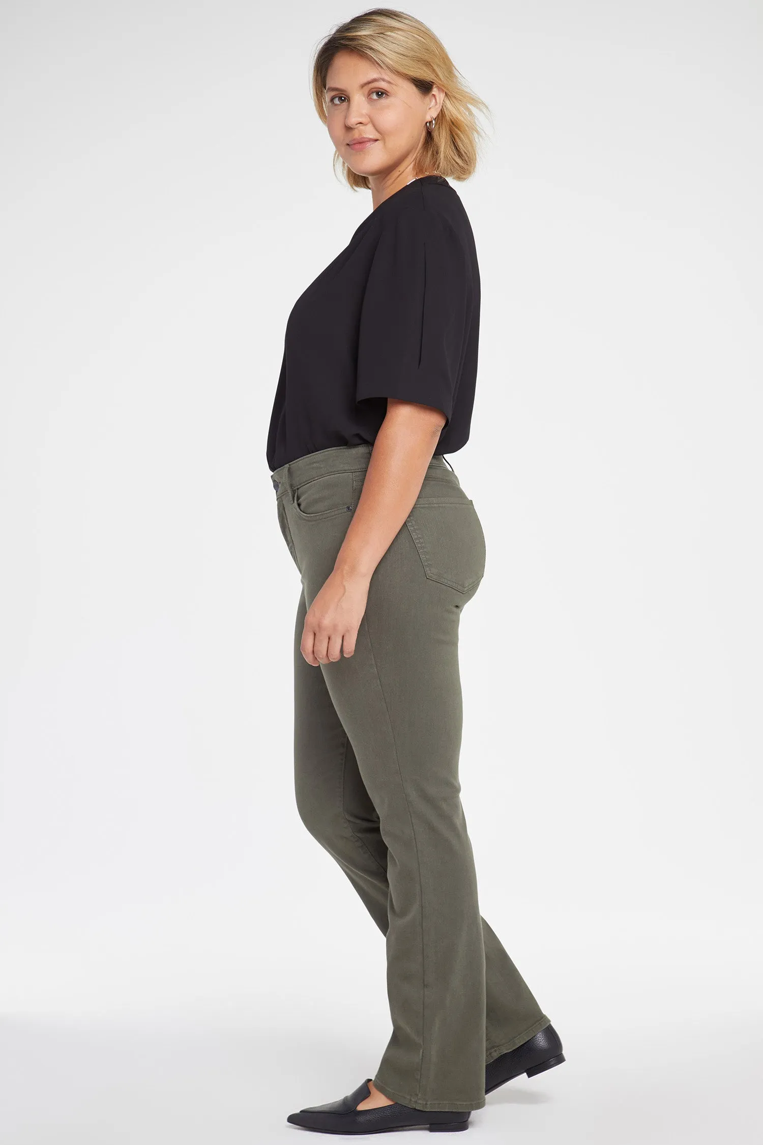 Marilyn Straight Jeans In Plus Size - Deep Depths sold by NYDJ product image thumbnail 5