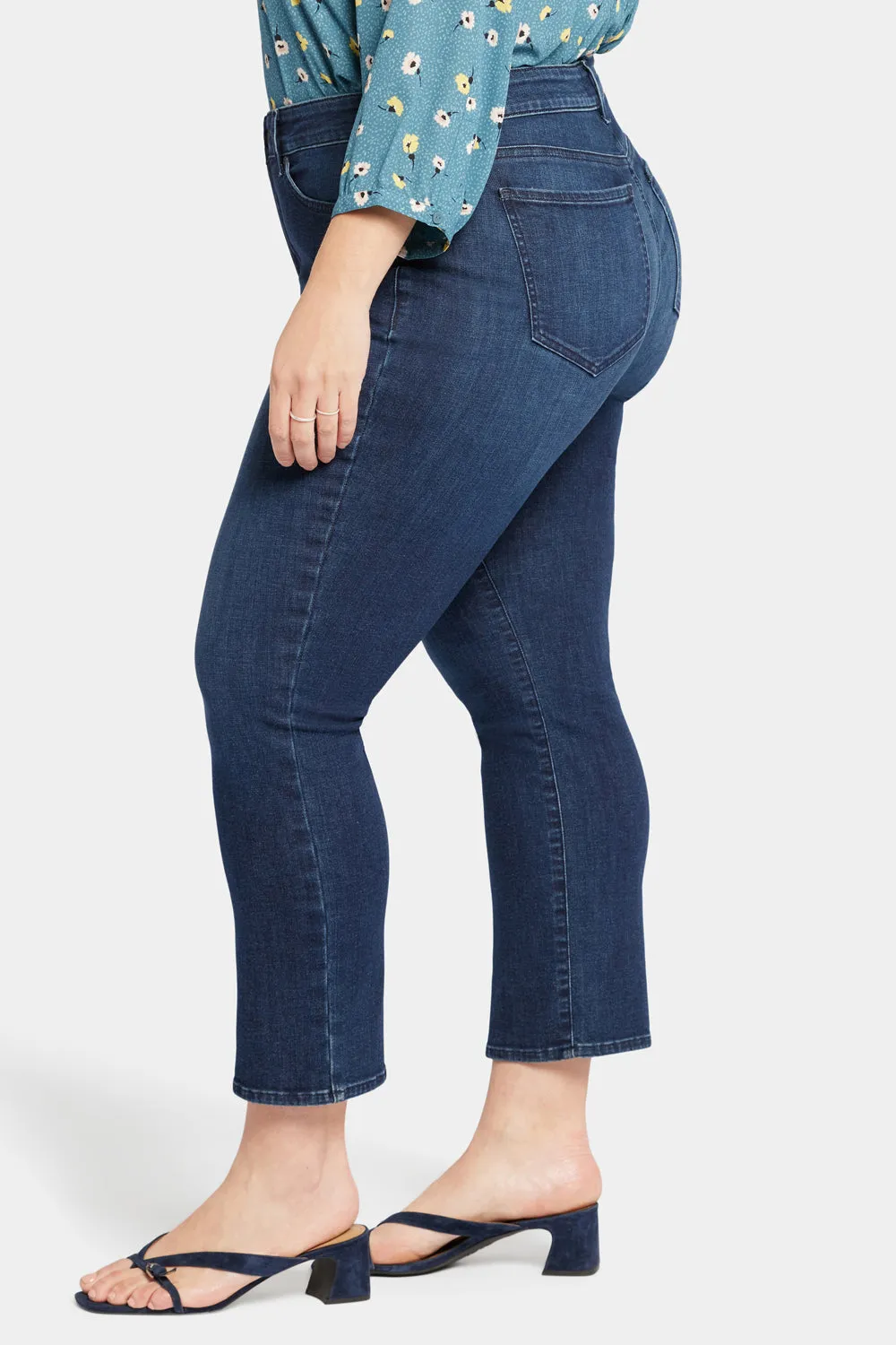 Marilyn Straight Ankle Jeans In Plus Size - Breathtaking sold by NYDJ product image thumbnail 3