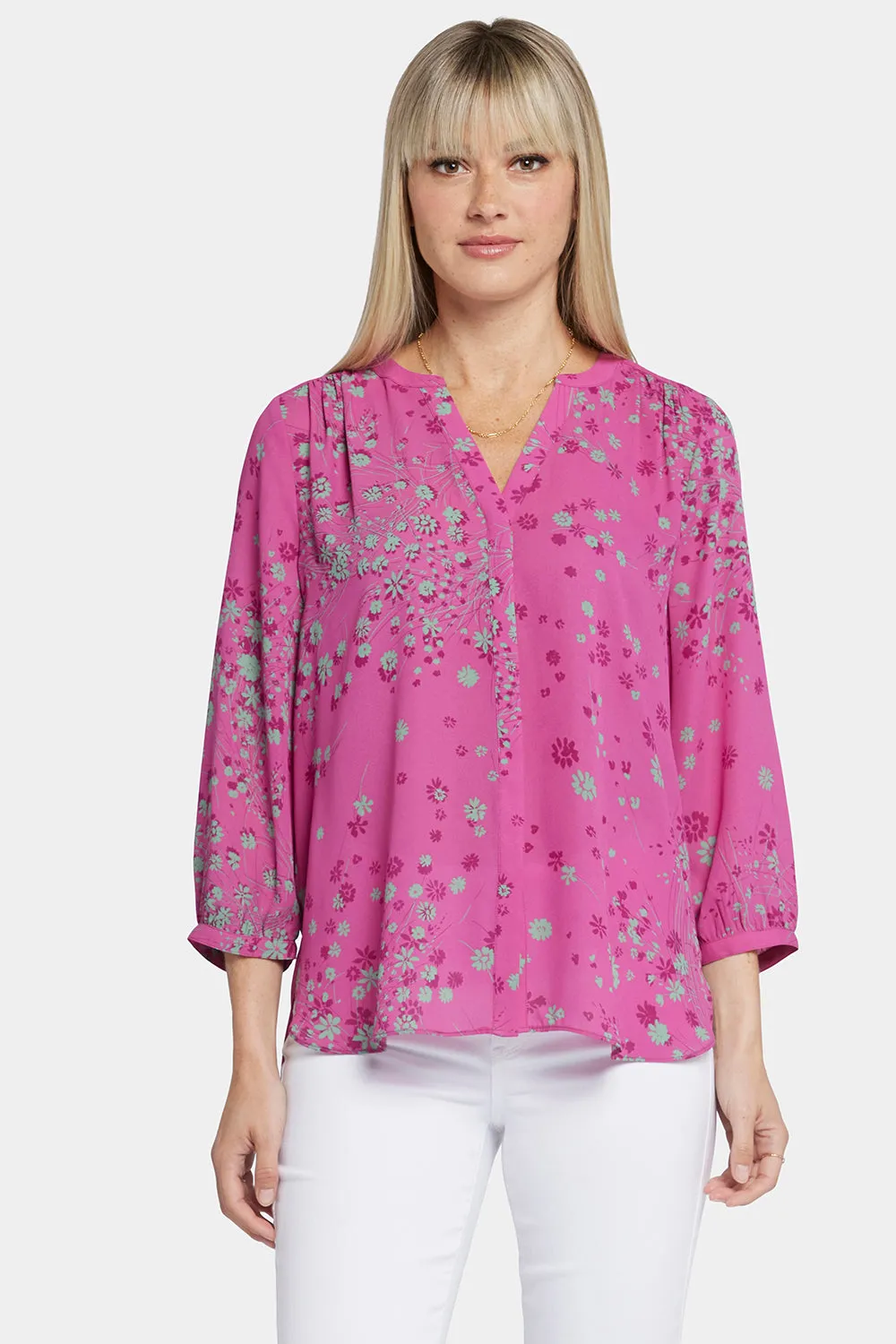 Pintuck Blouse - Salome sold by NYDJ product image thumbnail 4
