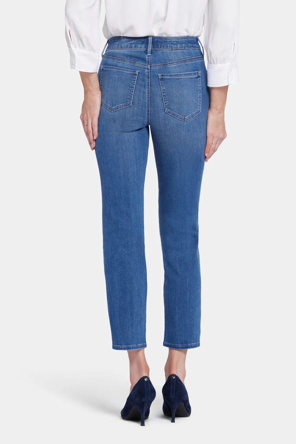 Marilyn Straight Ankle Jeans - Azure Wave sold by NYDJ product image thumbnail 2