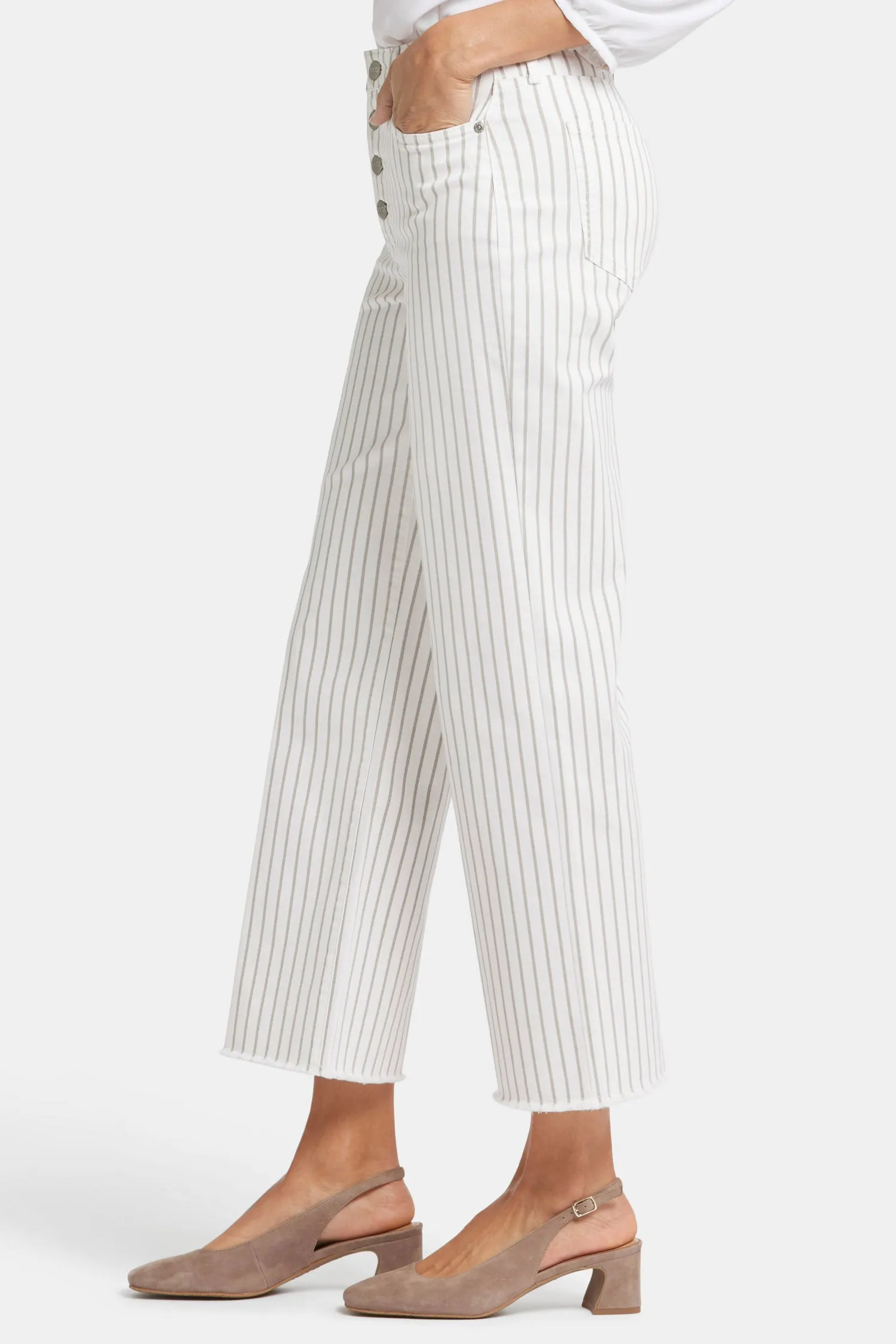 Teresa Wide Leg Ankle Jeans - Beach Cruise Stripe sold by NYDJ product image thumbnail 3