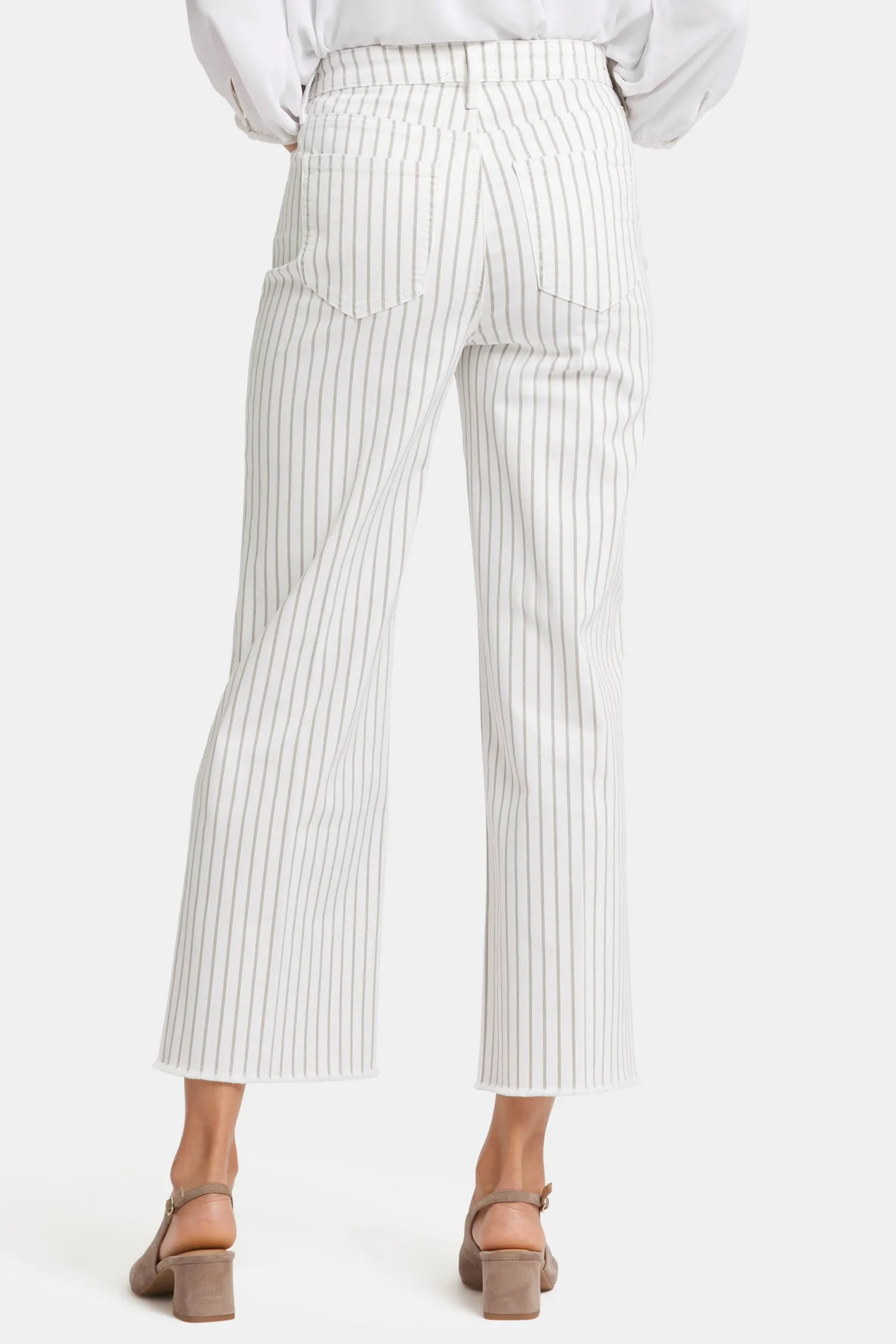 Teresa Wide Leg Ankle Jeans - Beach Cruise Stripe sold by NYDJ product image thumbnail 2