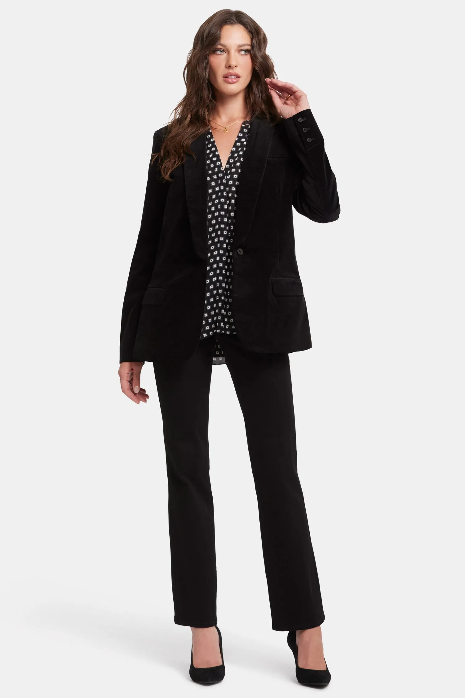 Tuxedo Jacket - Black sold by NYDJ product image thumbnail 5