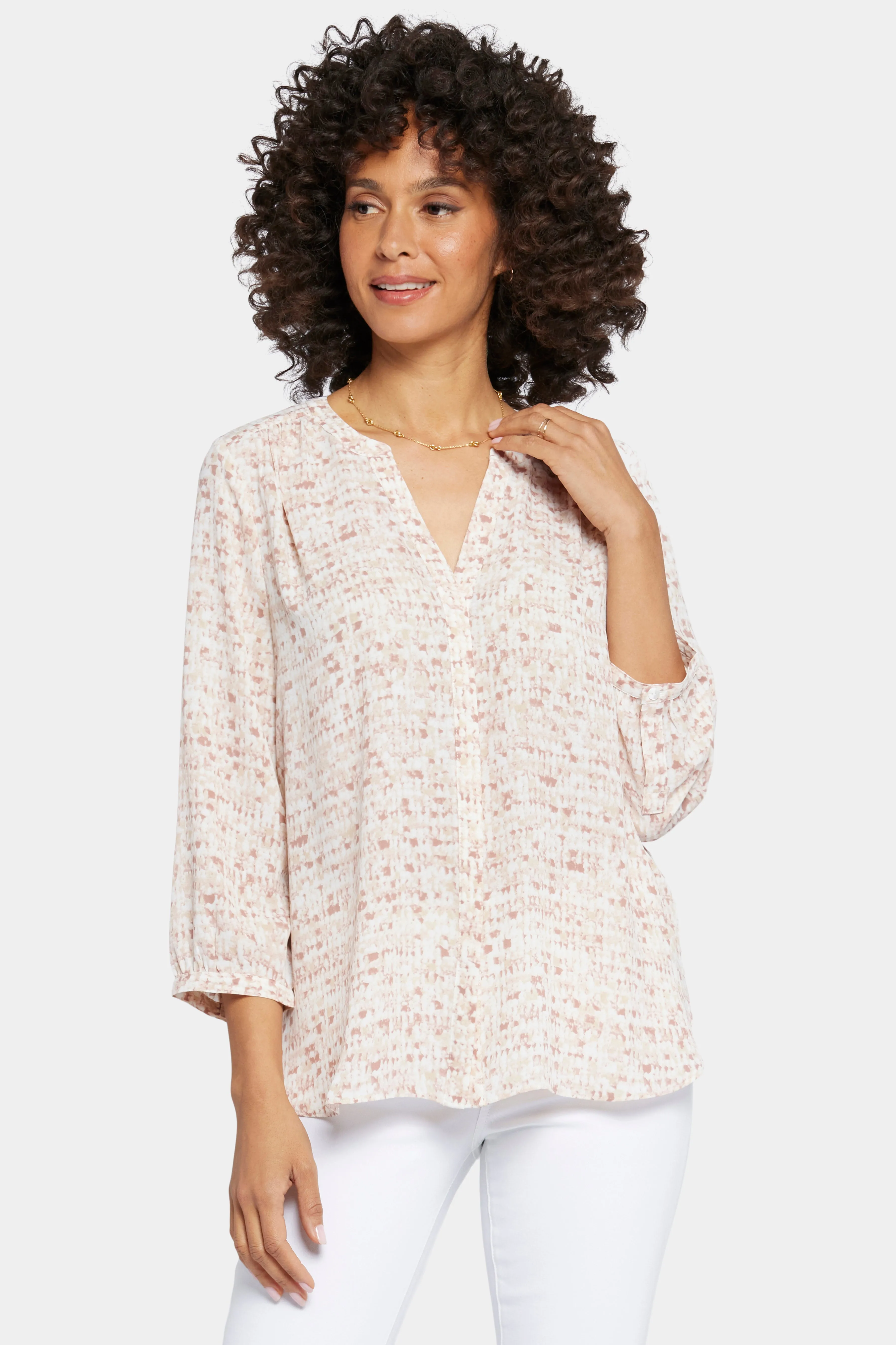 Pintuck Blouse - Prairie Grove sold by NYDJ