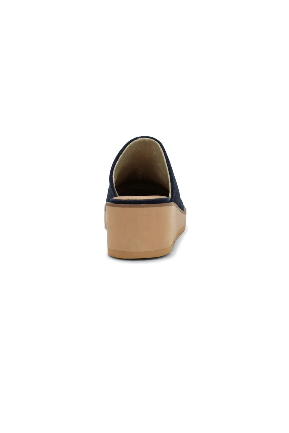 Edmond Wedge Mules - Navy sold by NYDJ product image thumbnail 3