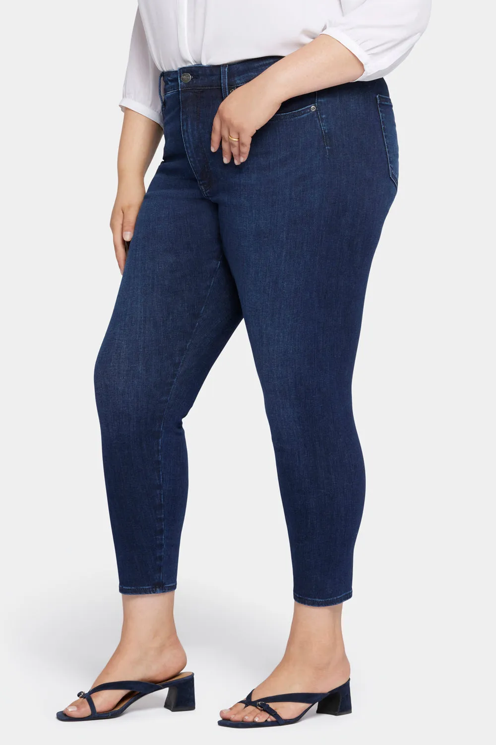 Le Silhouette Ami Skinny Jeans In Petite Plus Size - Marvelous sold by NYDJ product image thumbnail 5