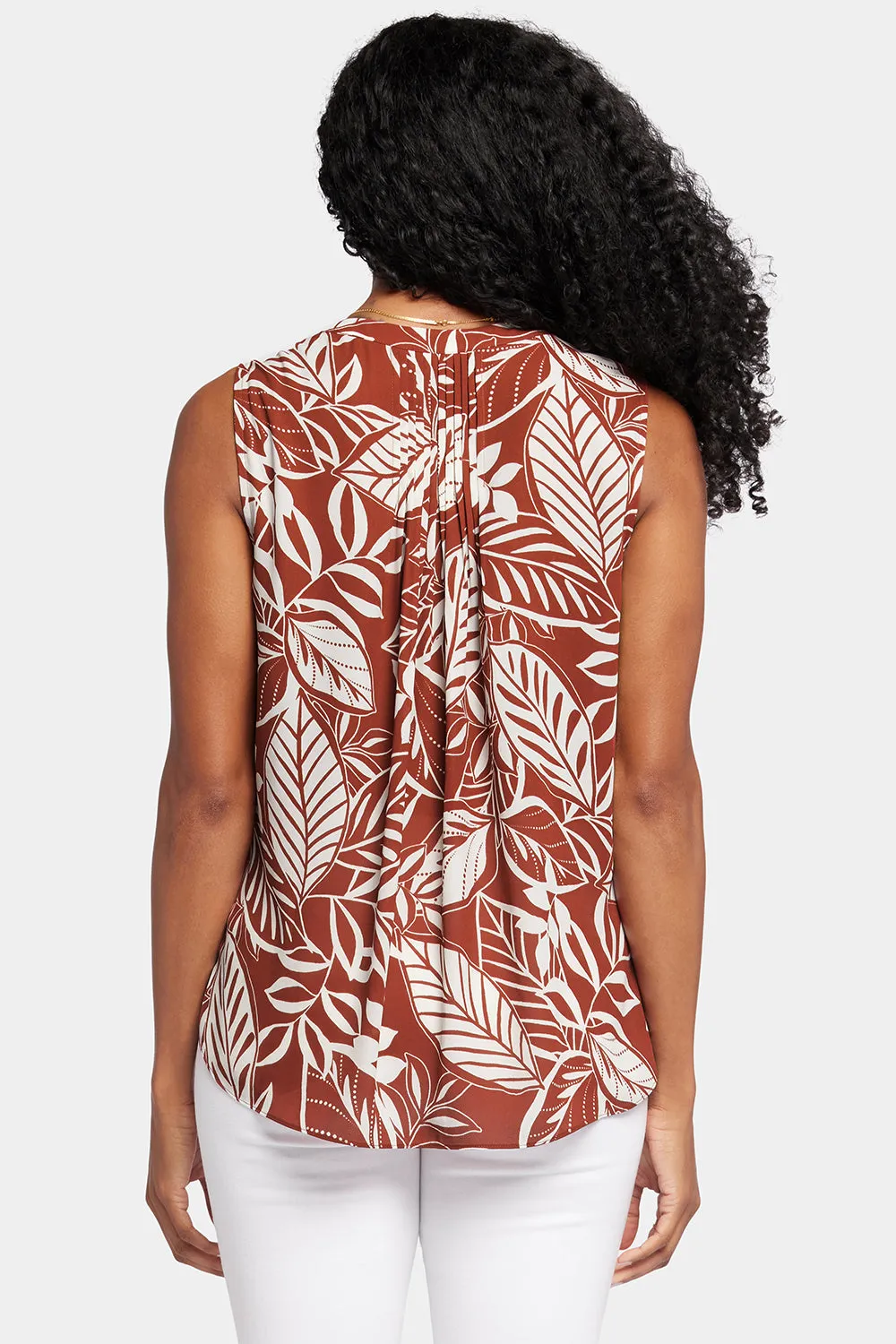 Sleeveless Pintuck Blouse - Arianna sold by NYDJ product image thumbnail 2