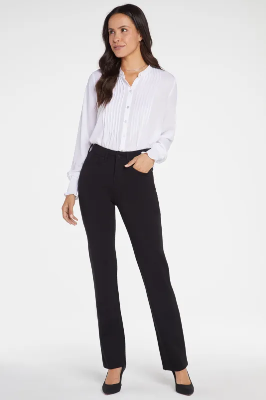 Marilyn Straight Pants - Black sold by NYDJ