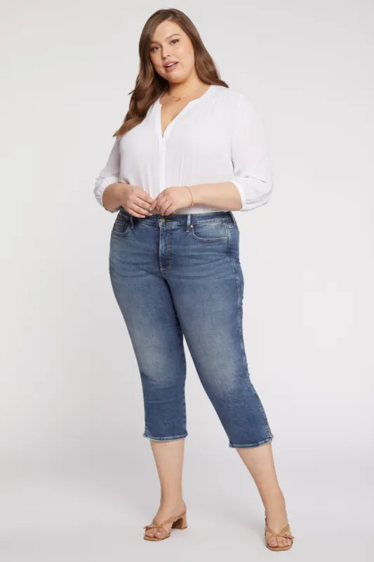 Chloe Capri Jeans In Plus Size - Loire sold by NYDJ