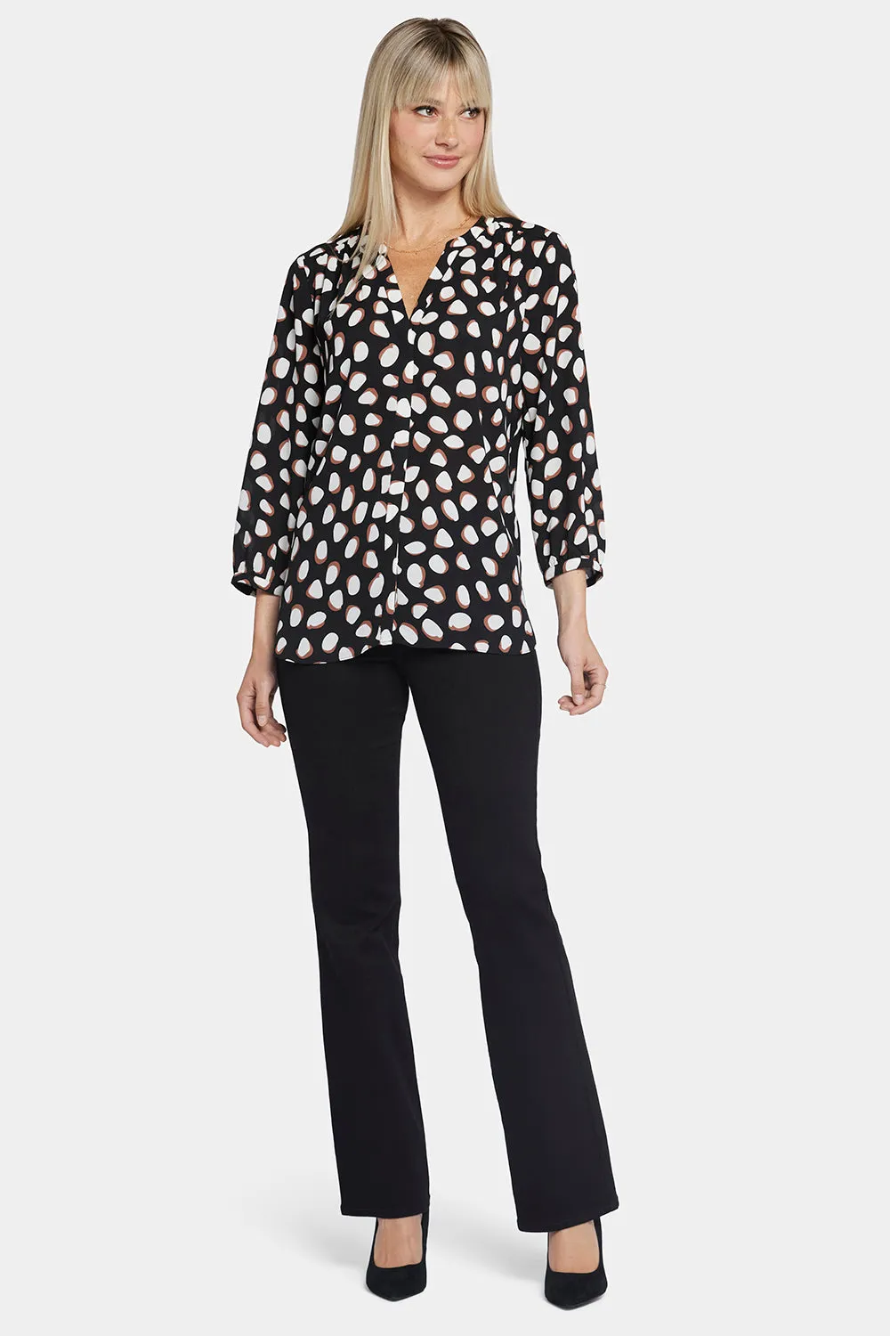 Pintuck Blouse - Matilda Dot sold by NYDJ product image thumbnail 5