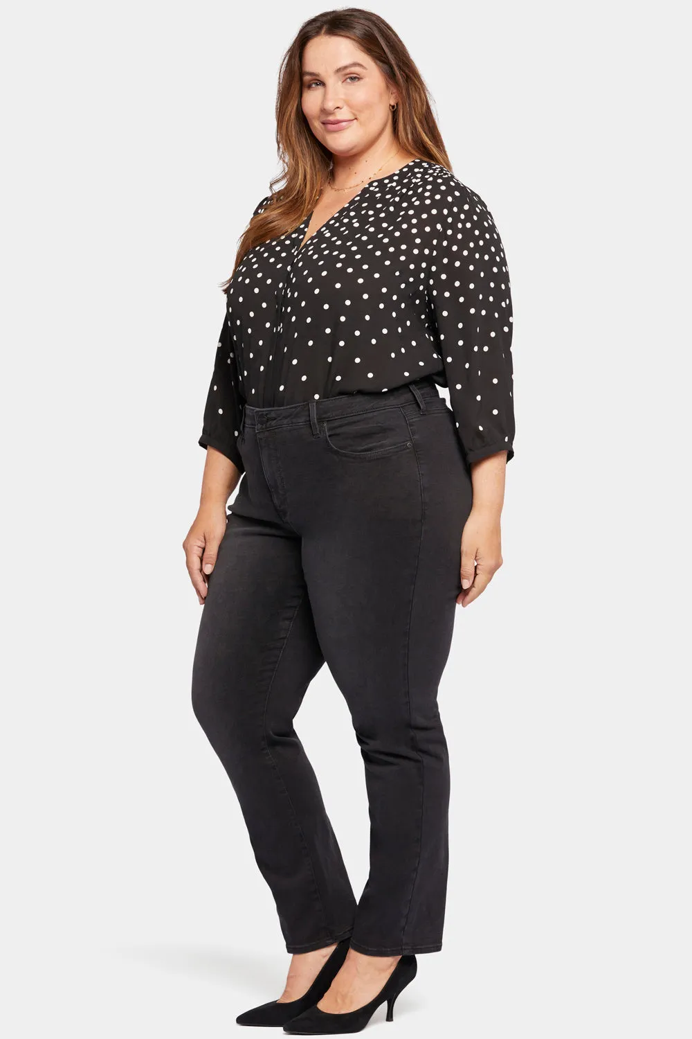 Relaxed Slender Jeans In Plus Size - Legend sold by NYDJ product image thumbnail 5