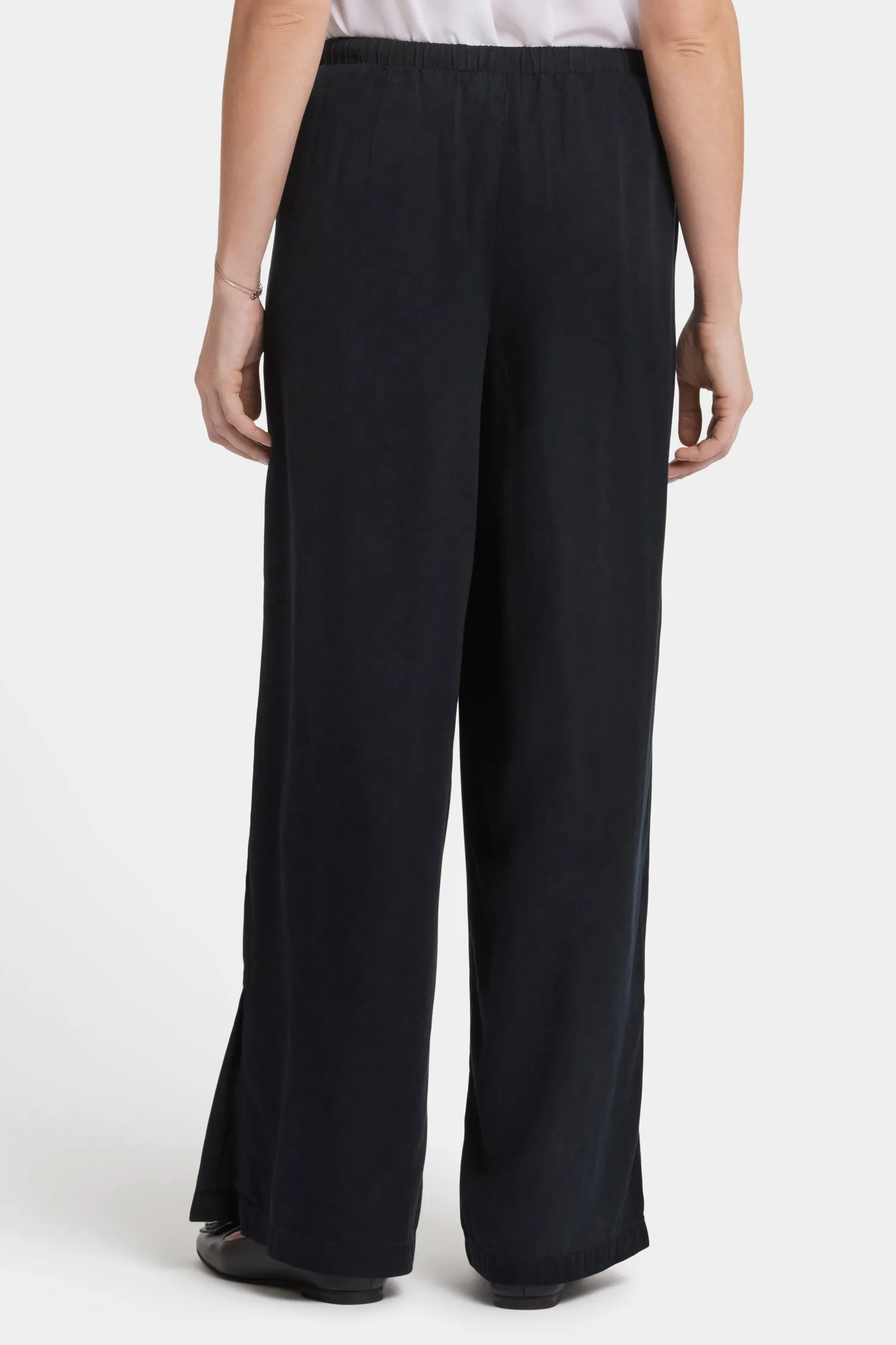 Jayne Wide Leg Pull-On Pants - Overdye Black sold by NYDJ product image thumbnail 2