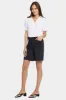 5 Pocket Bermuda Shorts - Black sold by NYDJ