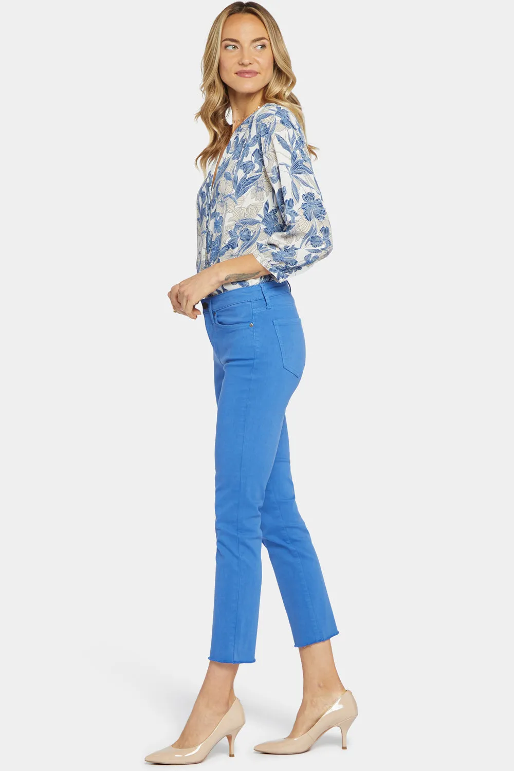 Sheri Slim Ankle Jeans - Swing Blue sold by NYDJ product image thumbnail 5