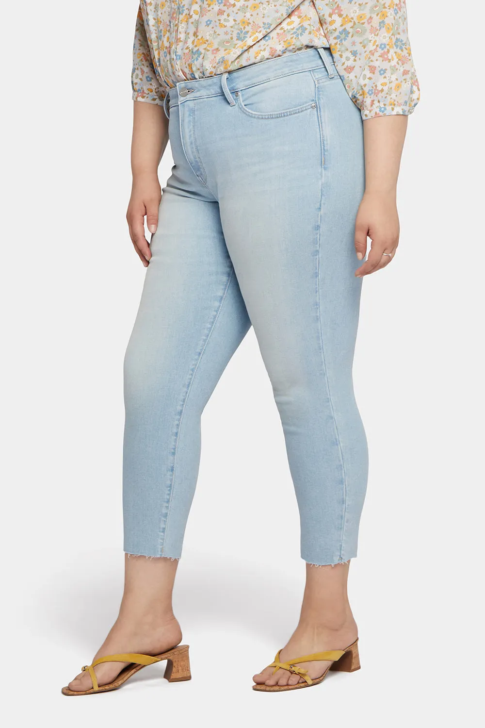 Alina Skinny Ankle Jeans In Plus Size - Dunes sold by NYDJ product image thumbnail 3