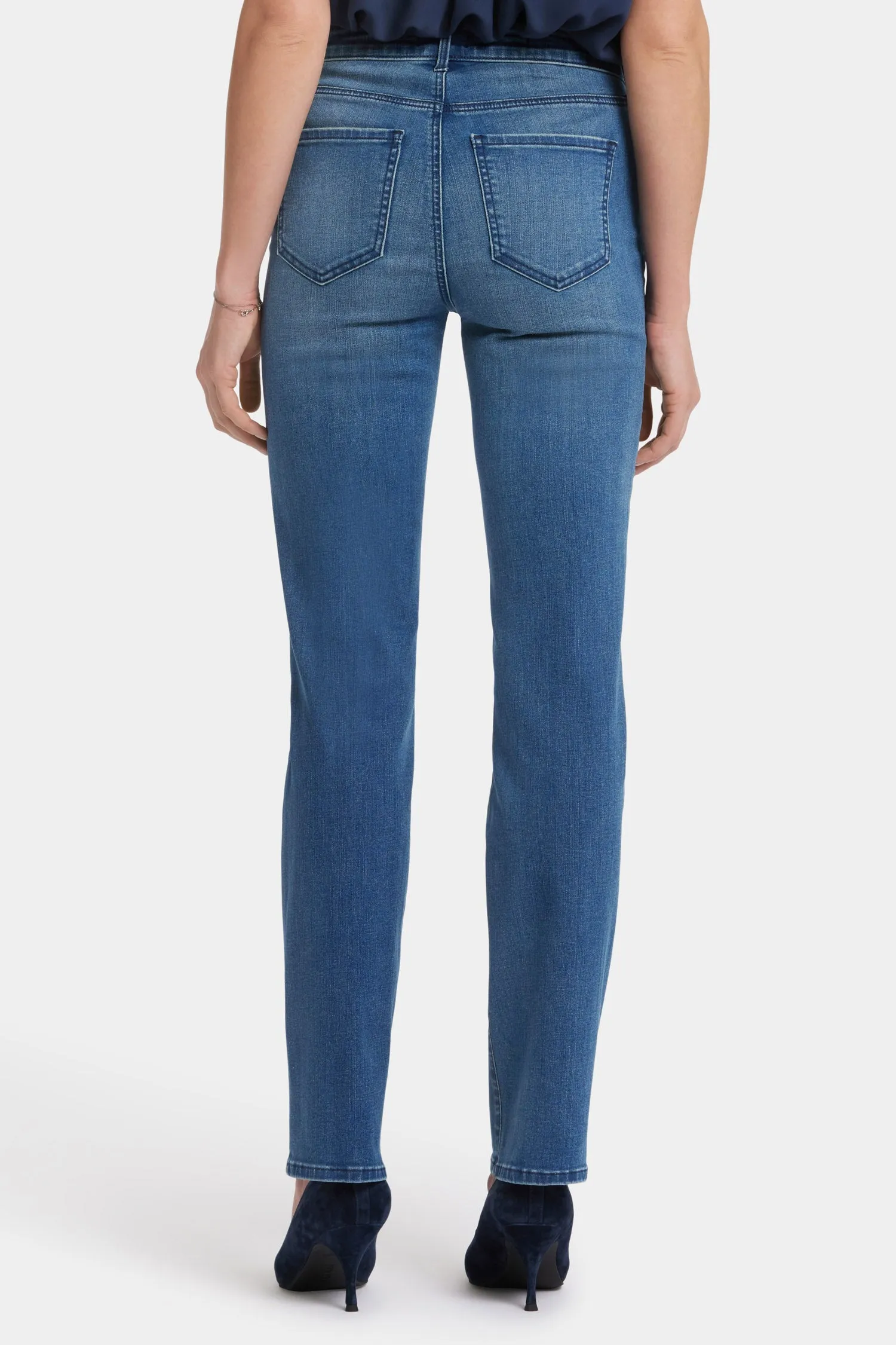 Marilyn Straight Jeans - Mission Blue sold by NYDJ product image thumbnail 2