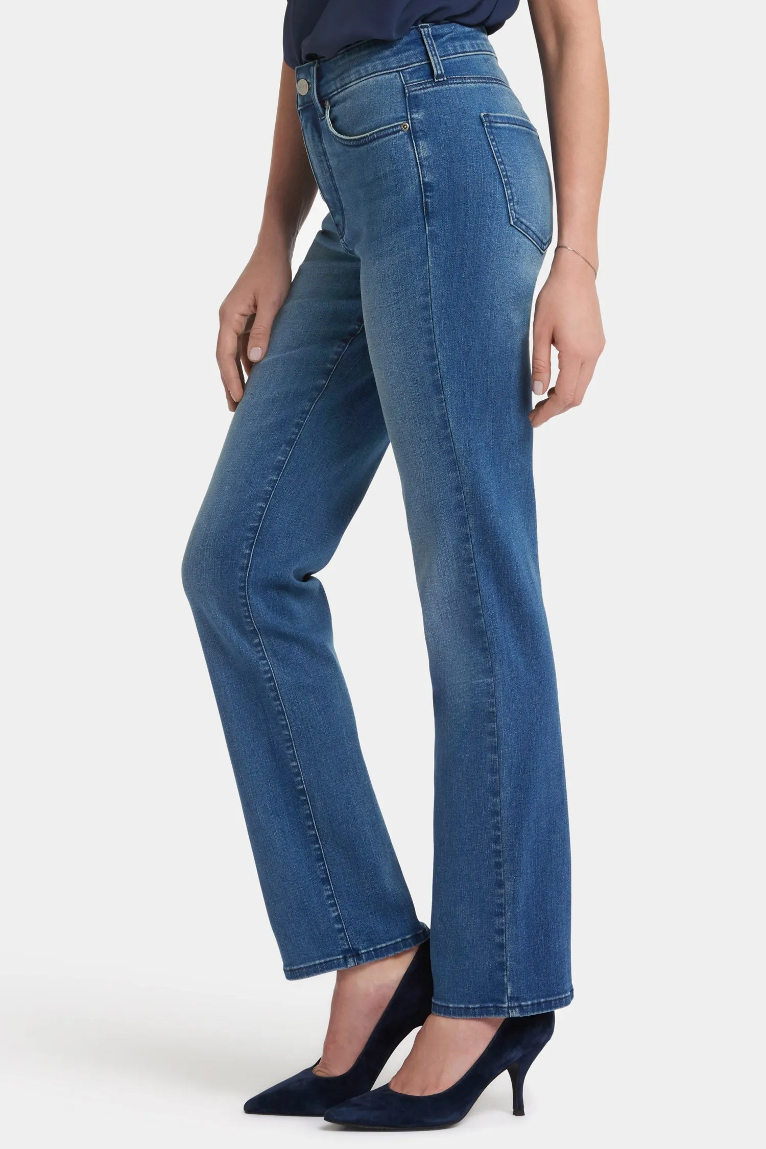 Marilyn Straight Jeans - Mission Blue sold by NYDJ product image thumbnail 3