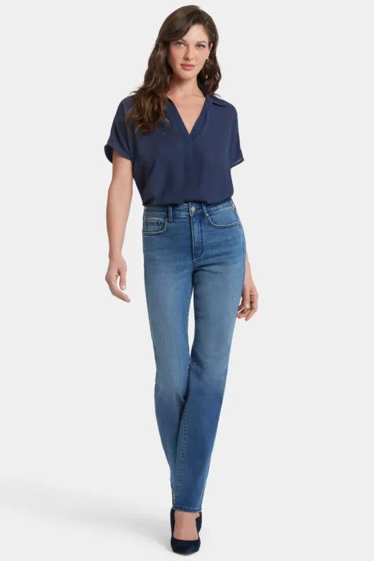 Marilyn Straight Jeans - Mission Blue sold by NYDJ