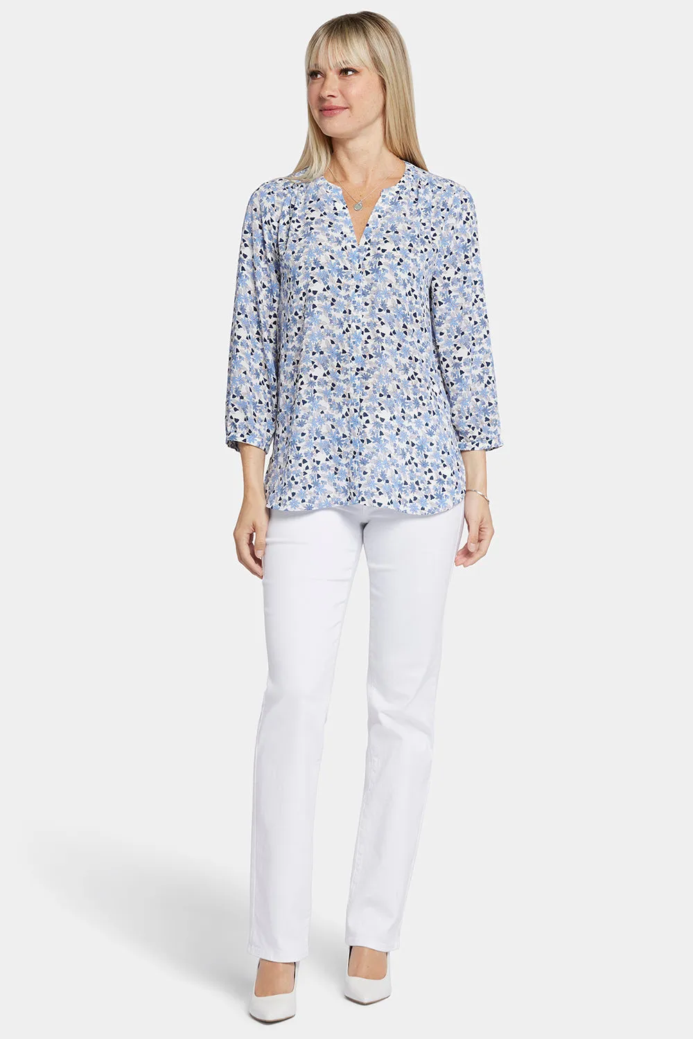 Pintuck Blouse - Calle Canyon sold by NYDJ product image thumbnail 5