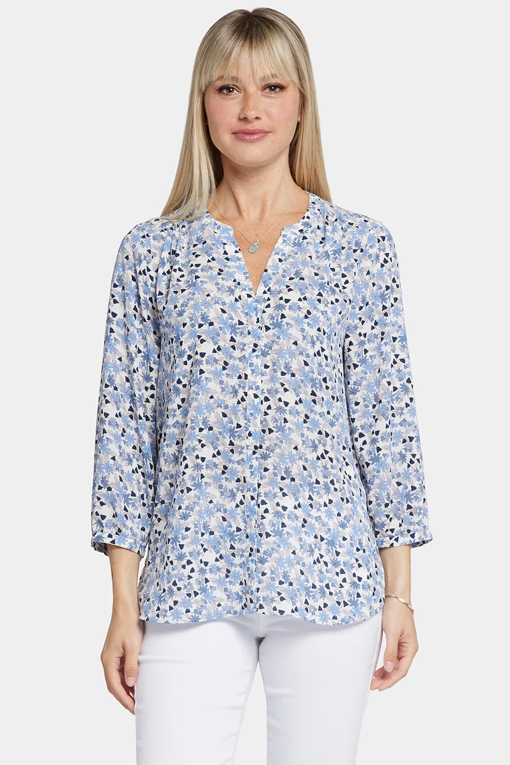Pintuck Blouse - Calle Canyon sold by NYDJ product image thumbnail 4