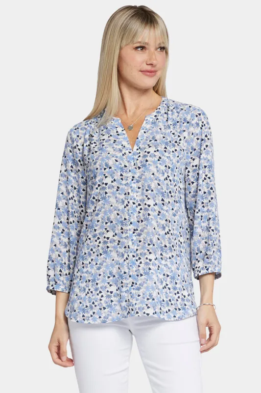 Pintuck Blouse - Calle Canyon sold by NYDJ