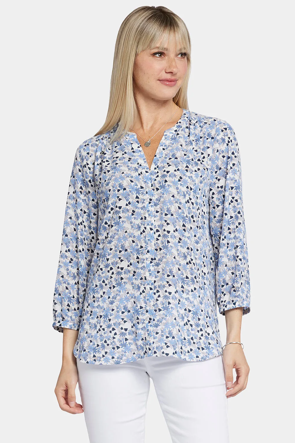Pintuck Blouse - Calle Canyon sold by NYDJ