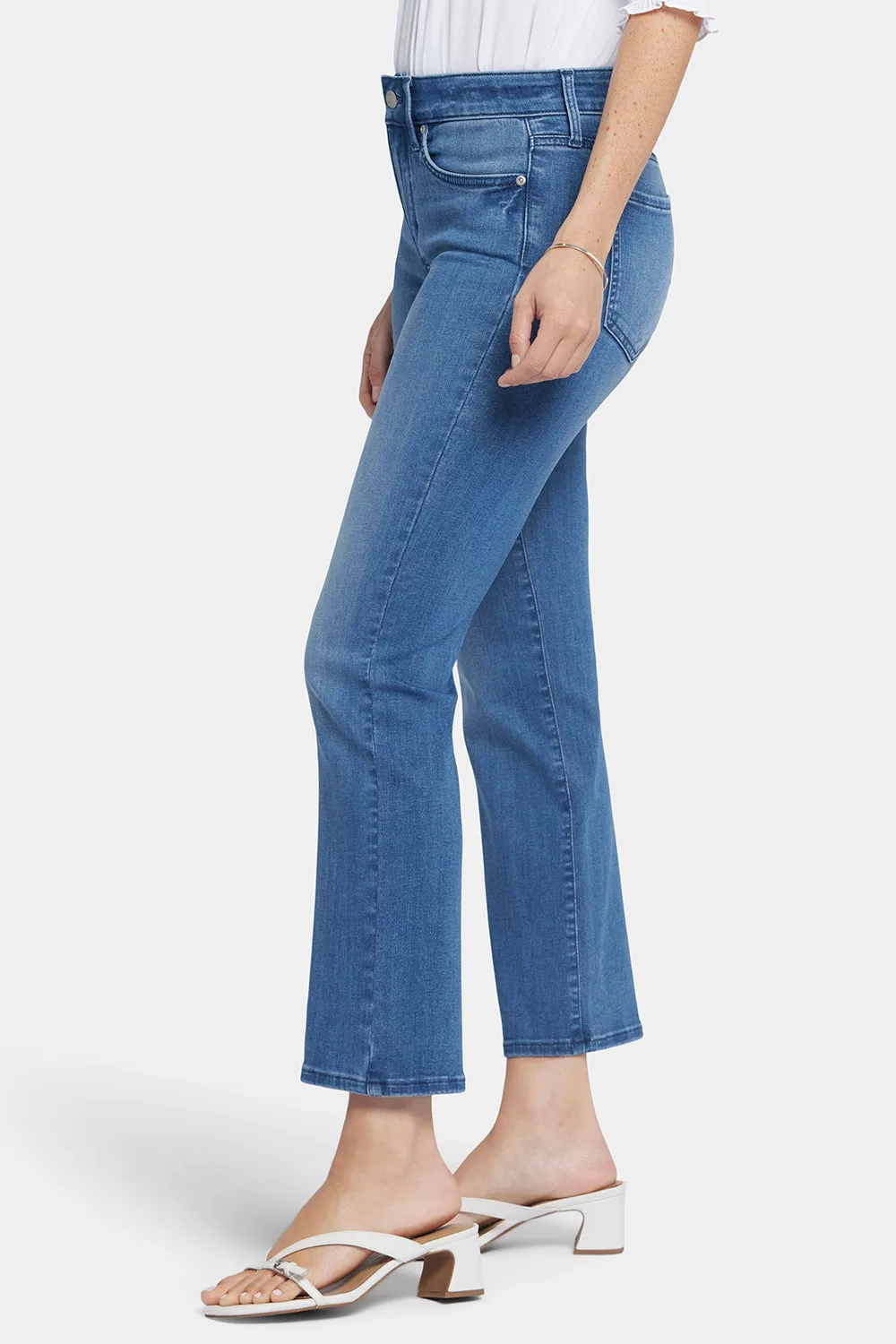 Marilyn Straight Ankle Jeans - Blue Island sold by NYDJ product image thumbnail 3