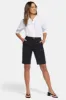 Bermuda Shorts In Petite - Black sold by NYDJ