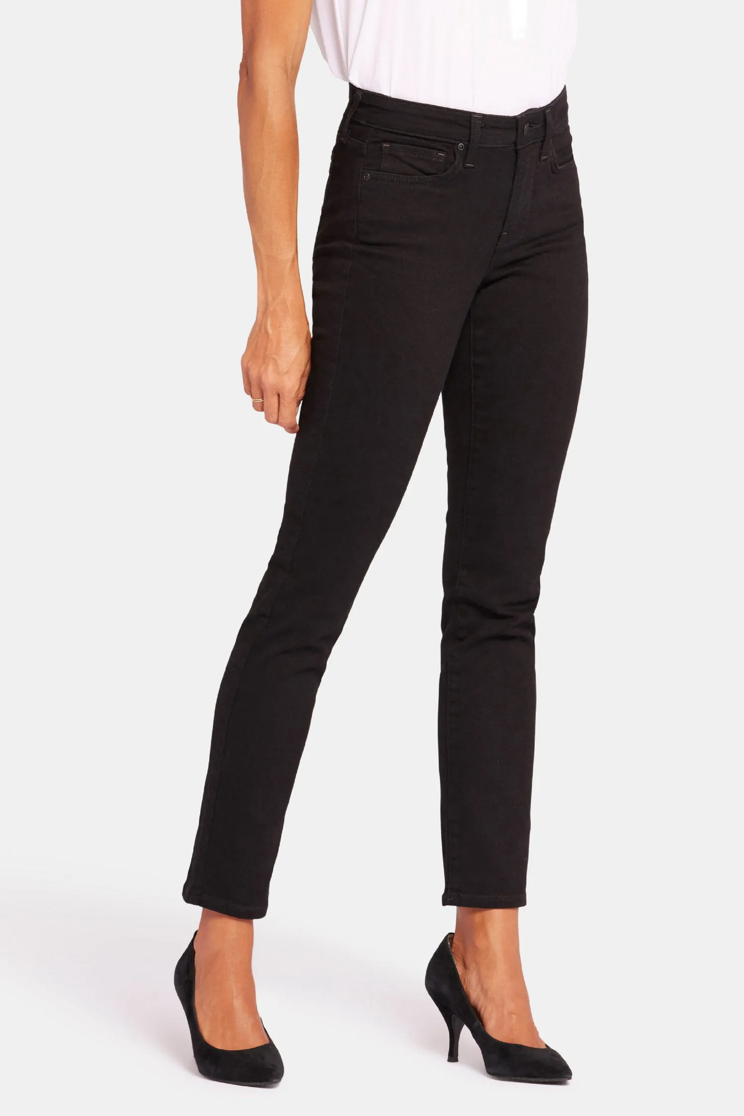 Sheri Slim Jeans In Petite - Black sold by NYDJ product image thumbnail 3