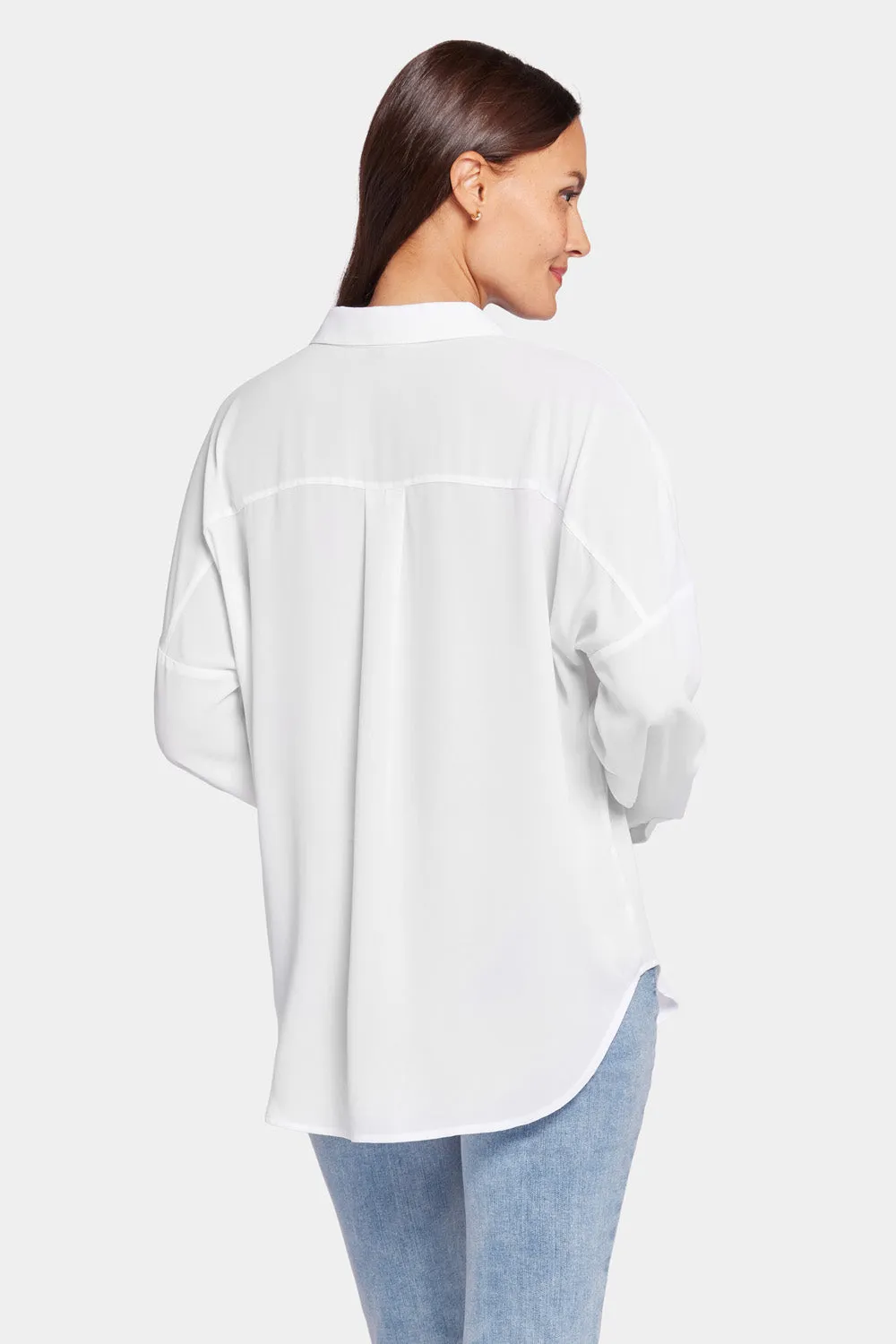 Becky Blouse - Optic White sold by NYDJ product image thumbnail 2