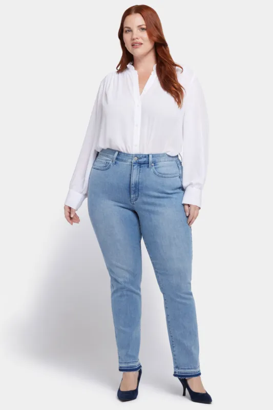 Marilyn Straight Jeans In Plus Size - Big Skies sold by NYDJ