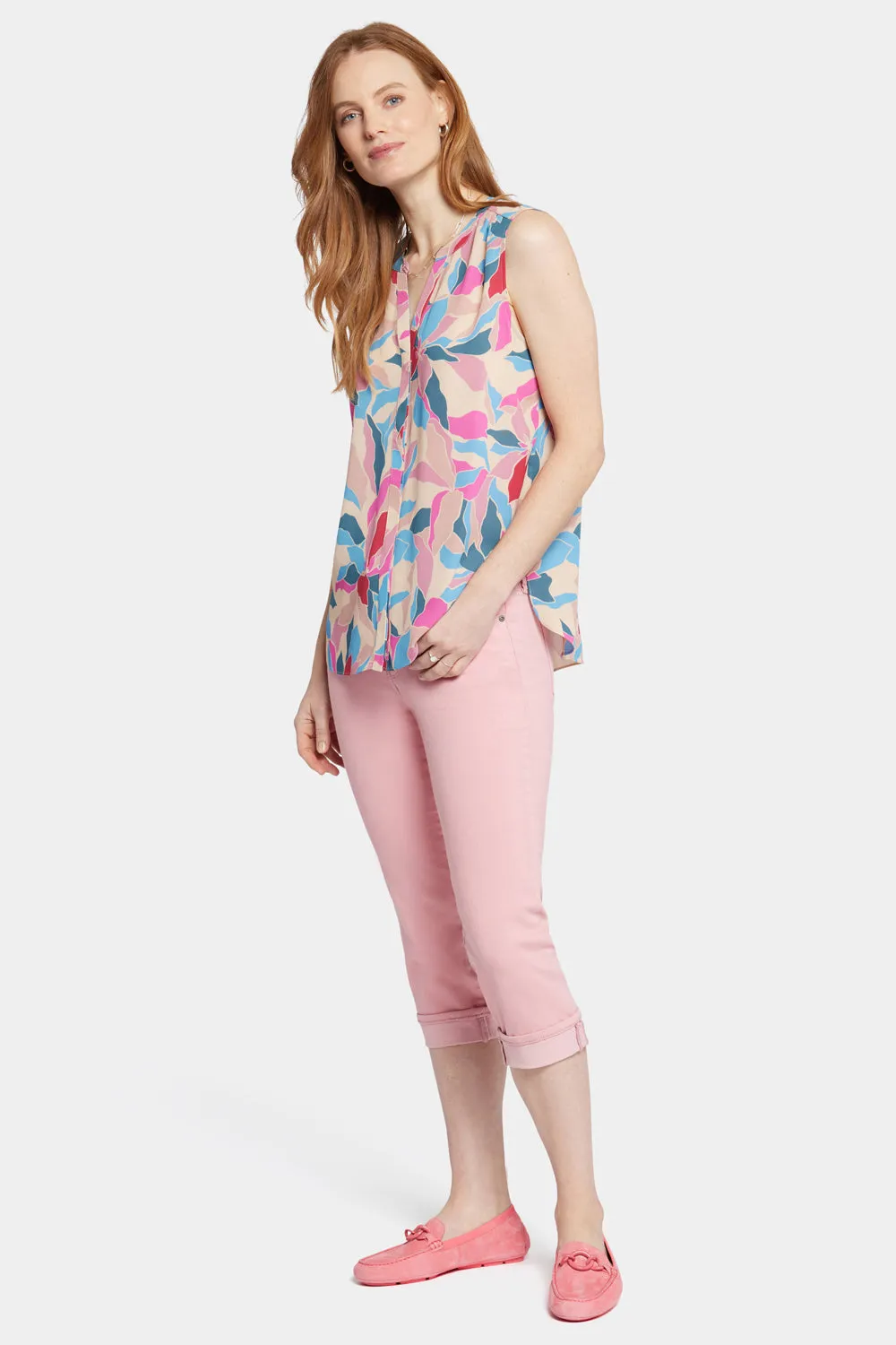 Sleeveless Pintuck Blouse - Graceway sold by NYDJ product image thumbnail 5